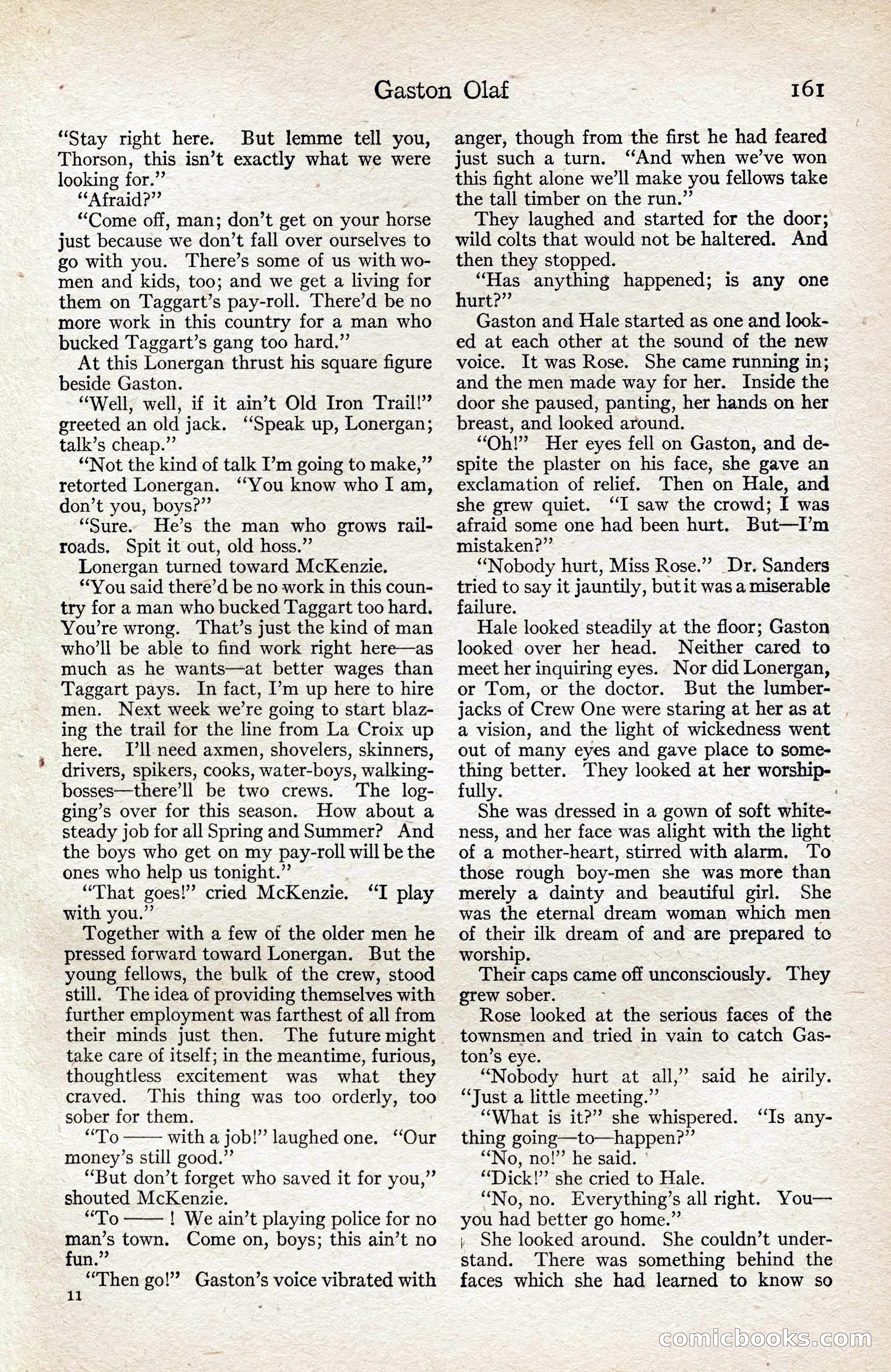 Adventure Magazine, August 1916 — page 163 of 228