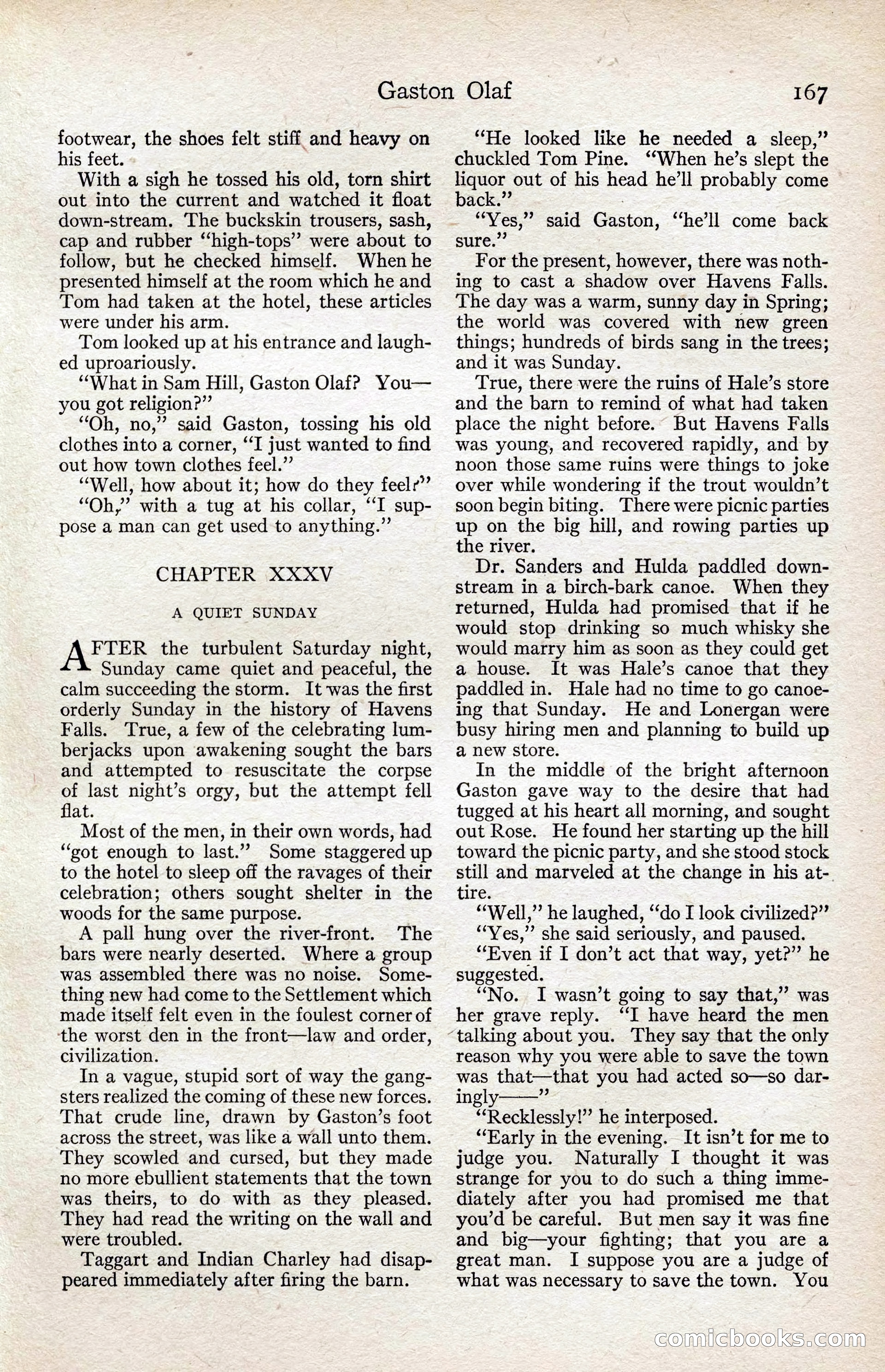Adventure Magazine, August 1916 — page 169 of 228