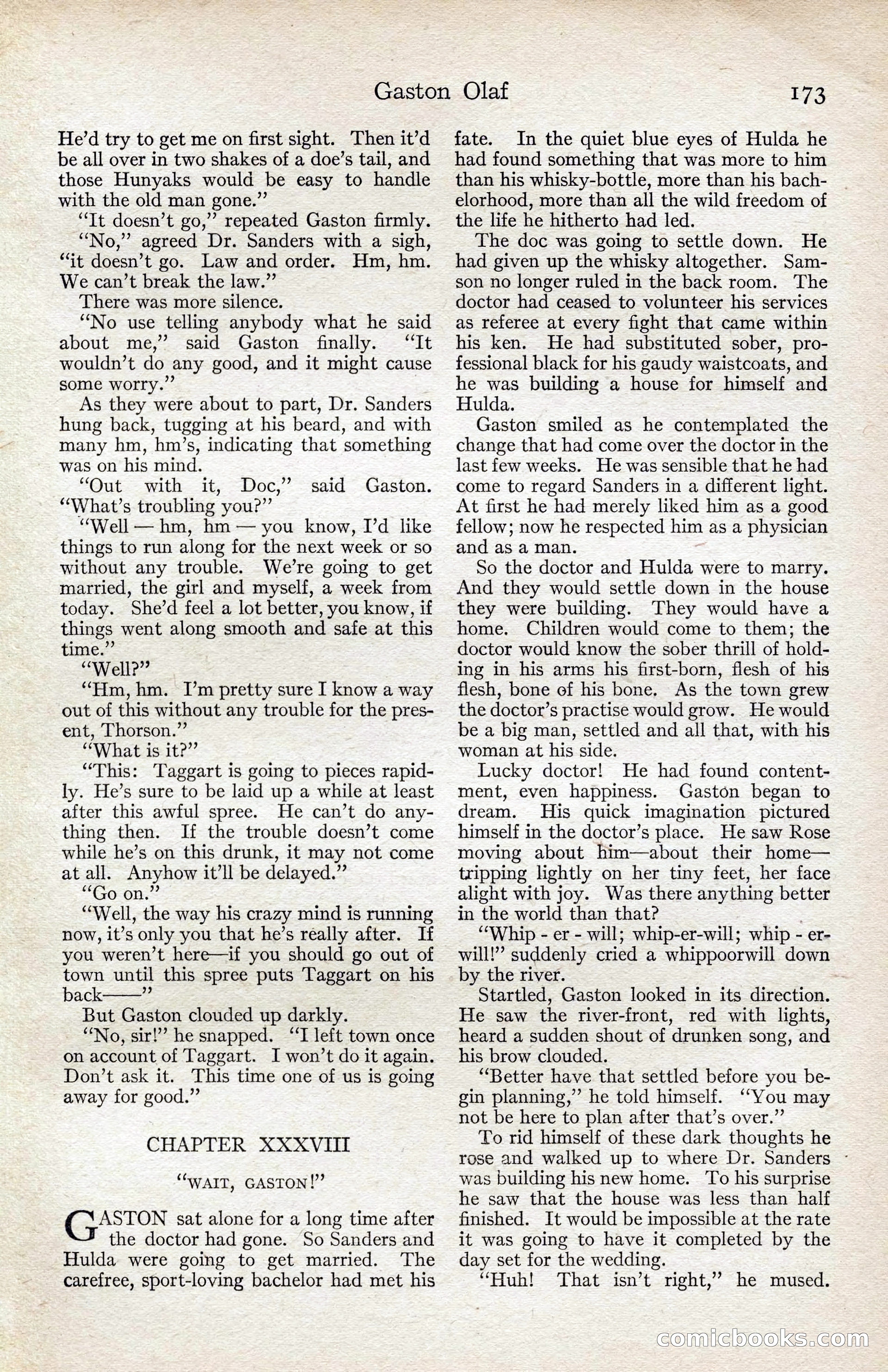 Adventure Magazine, August 1916 — page 175 of 228