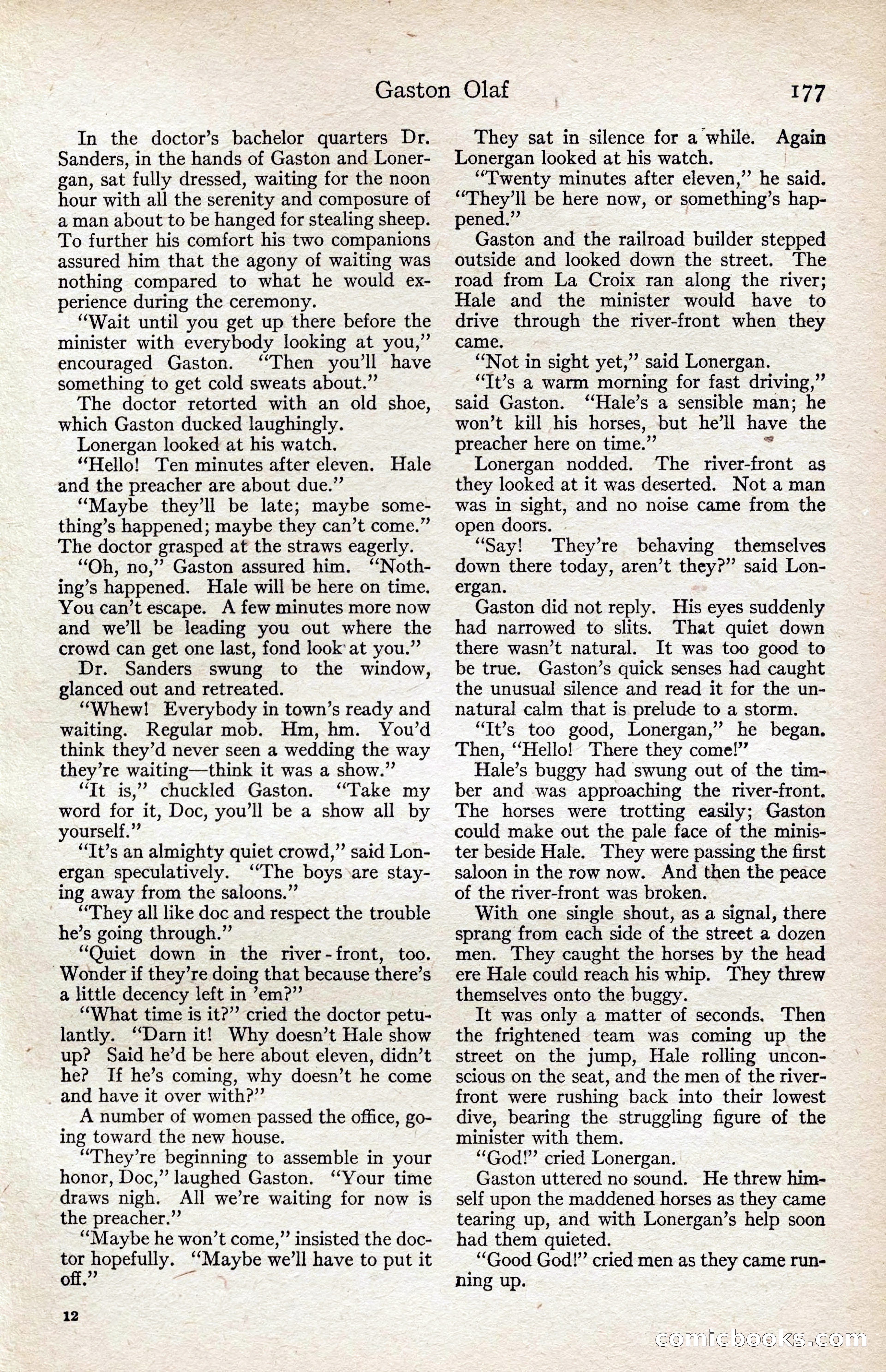 Adventure Magazine, August 1916 — page 179 of 228