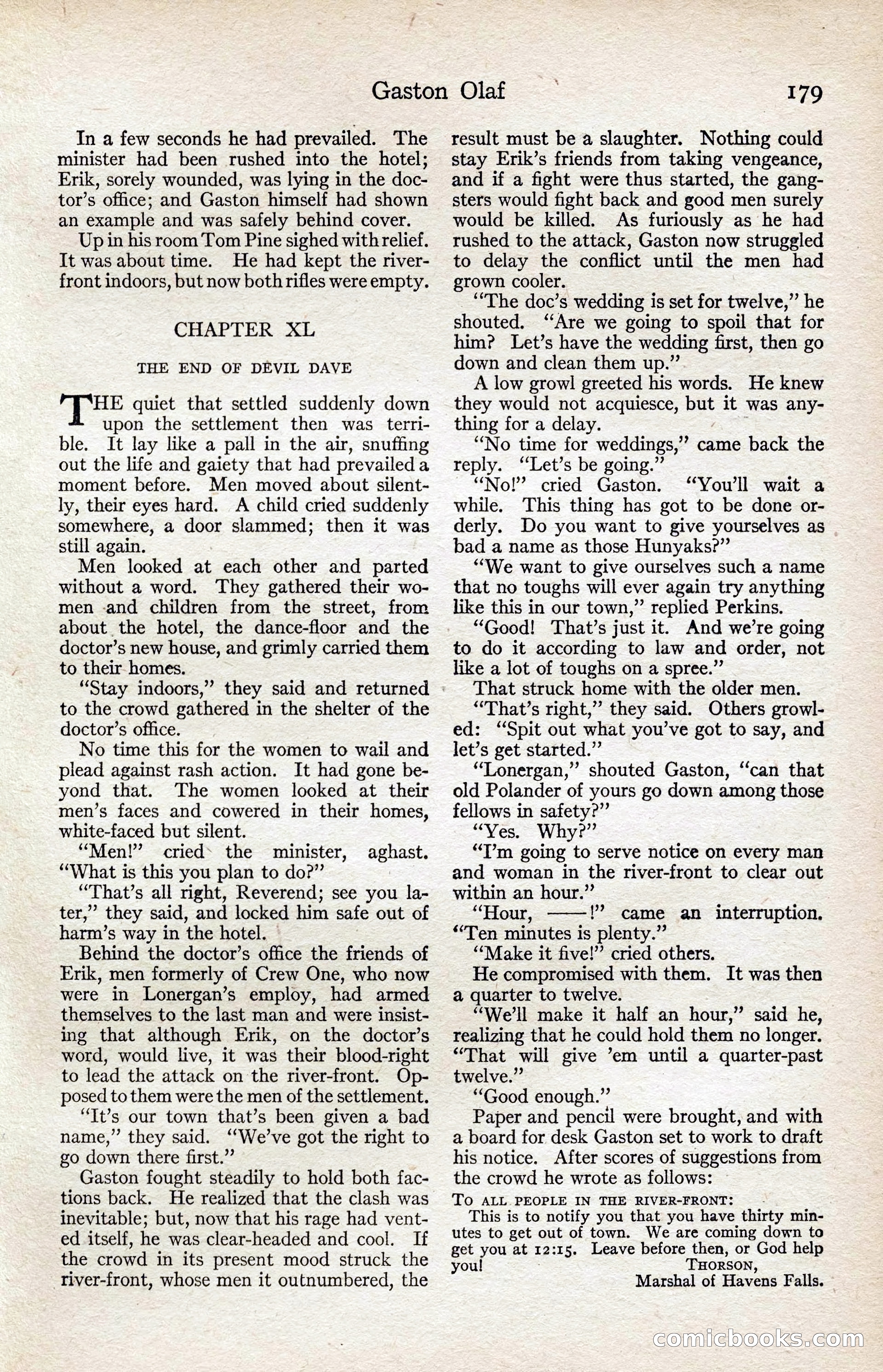 Adventure Magazine, August 1916 — page 181 of 228