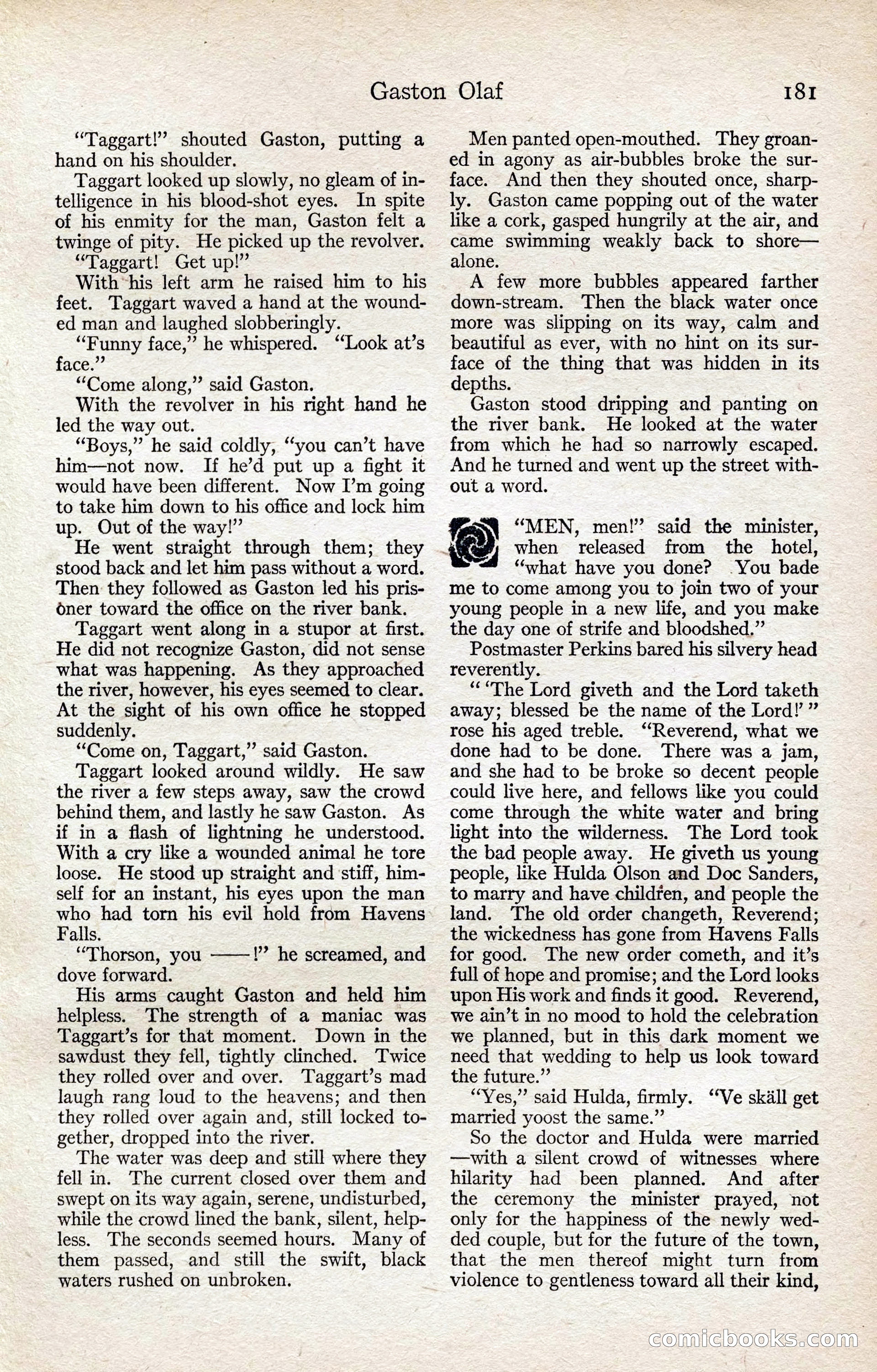 Adventure Magazine, August 1916 — page 183 of 228