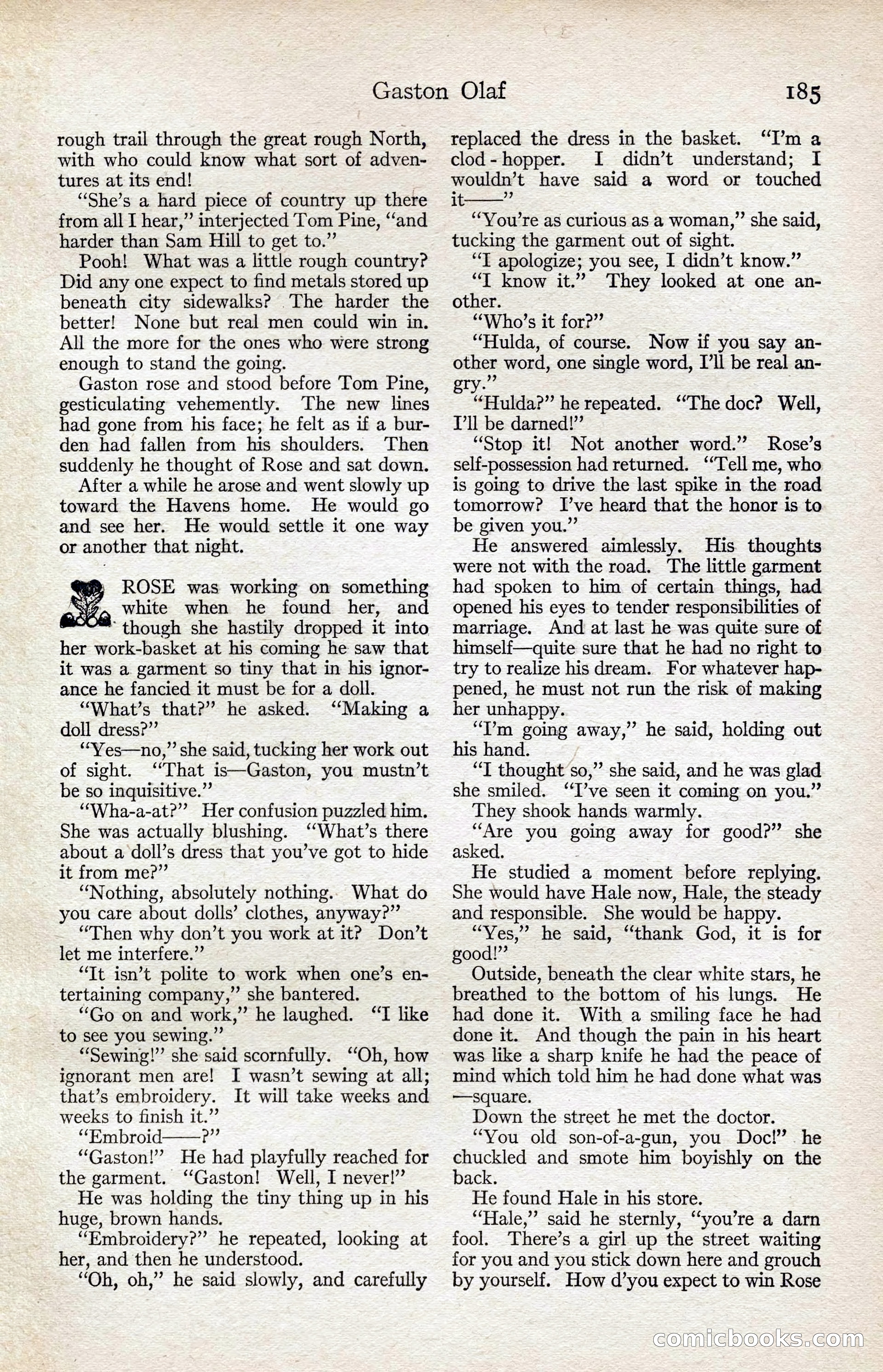 Adventure Magazine, August 1916 — page 187 of 228
