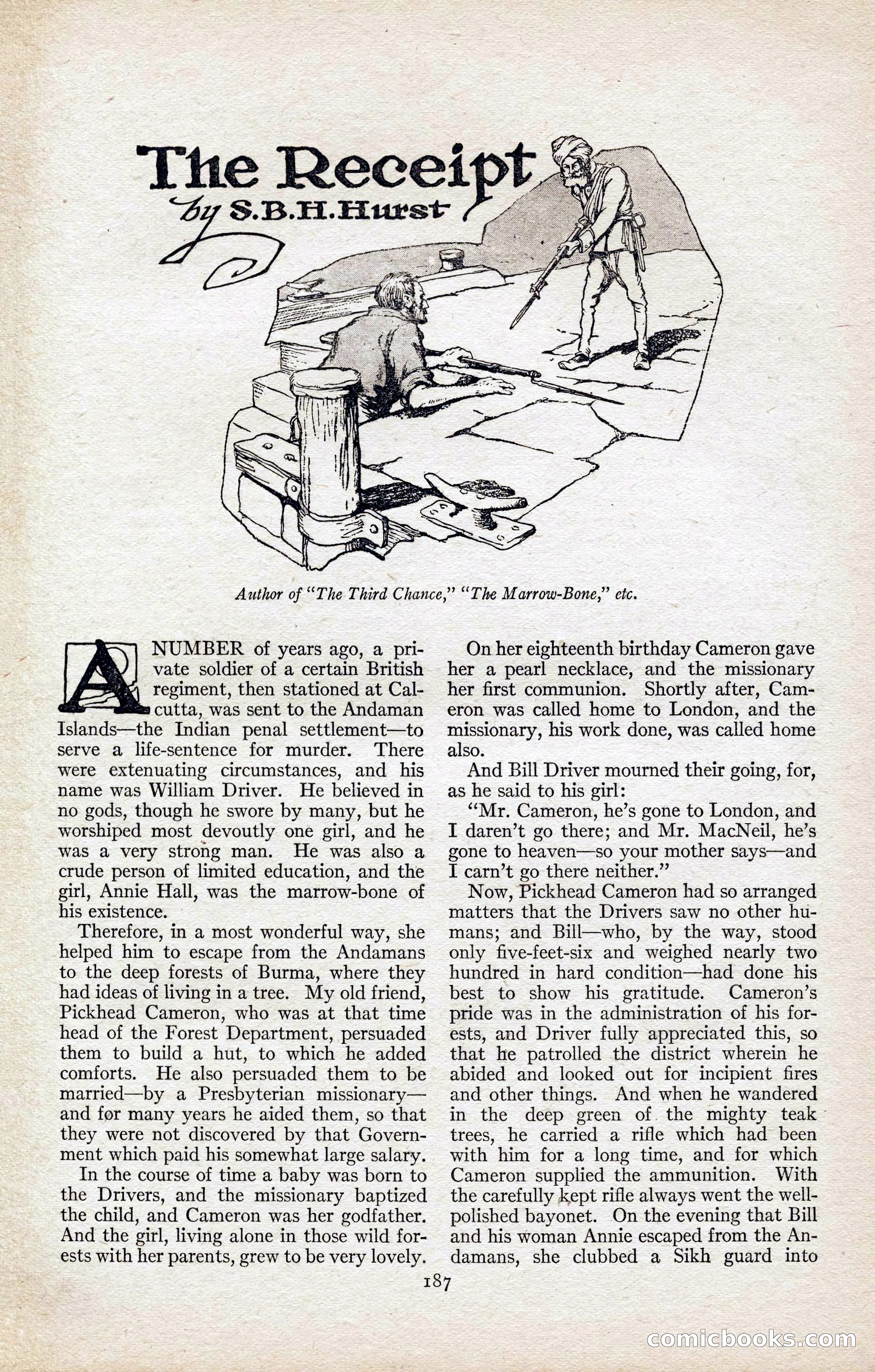Adventure Magazine, August 1916 — page 189 of 228