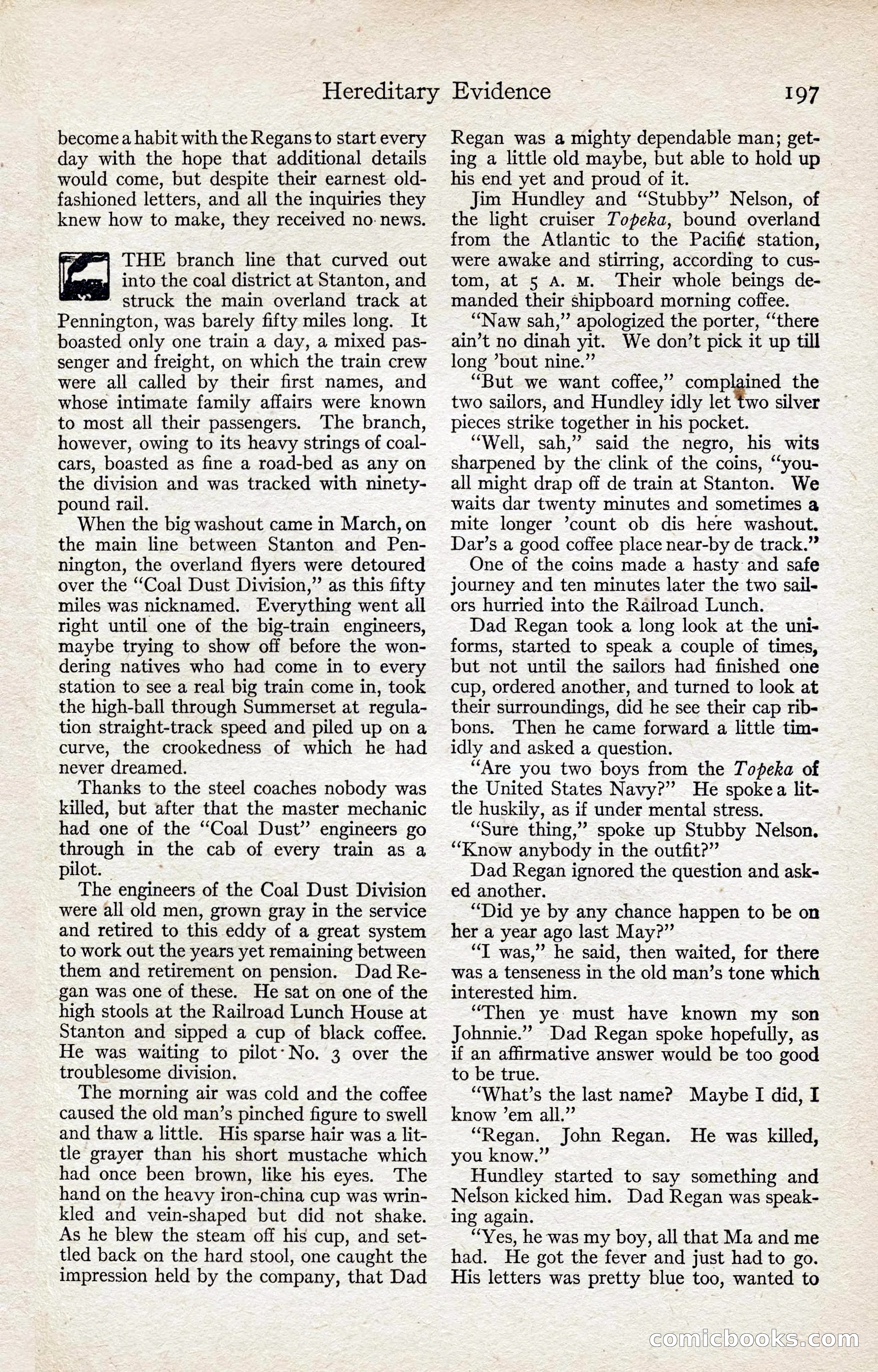 Adventure Magazine, August 1916 — page 199 of 228