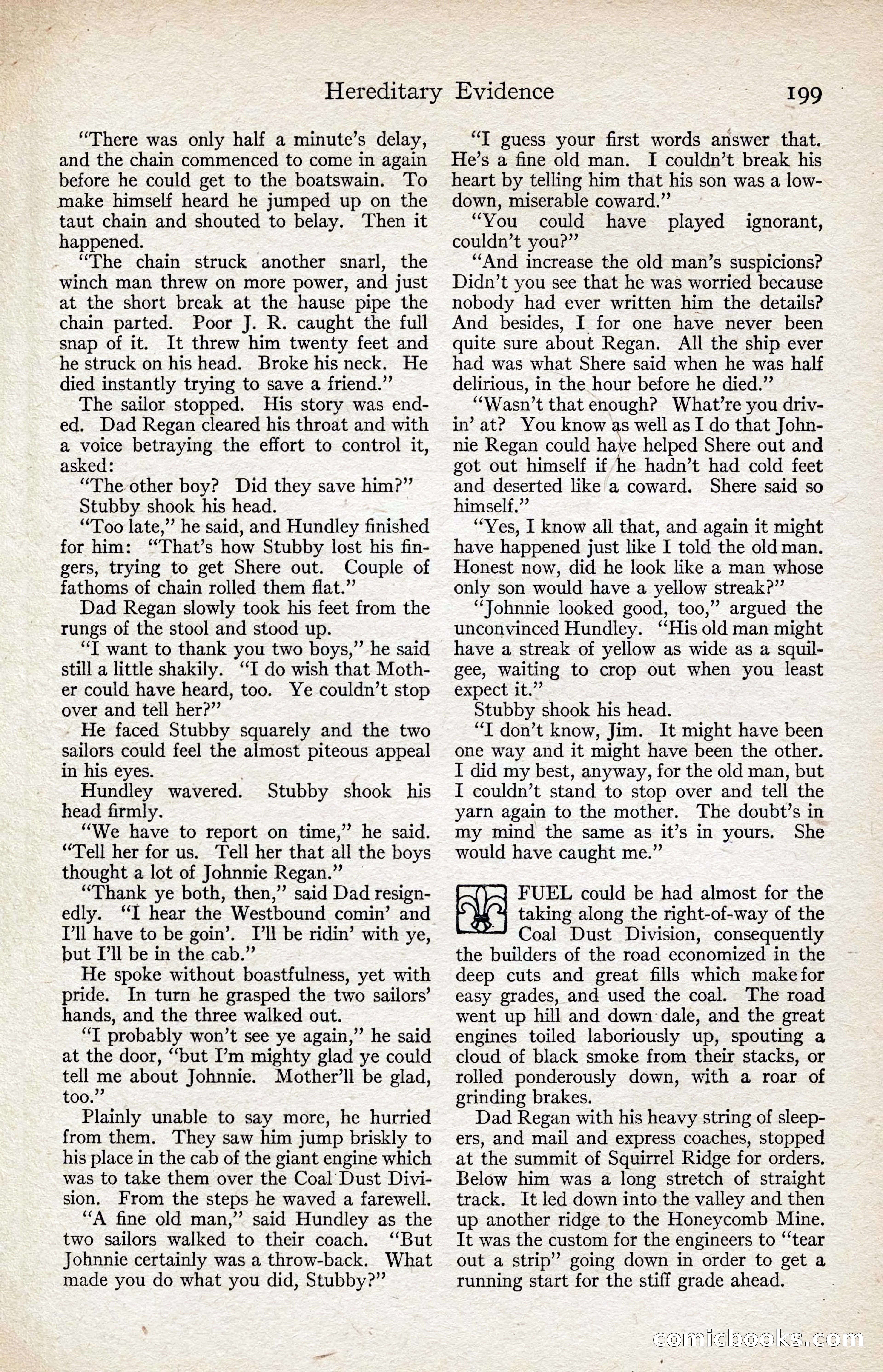 Adventure Magazine, August 1916 — page 201 of 228