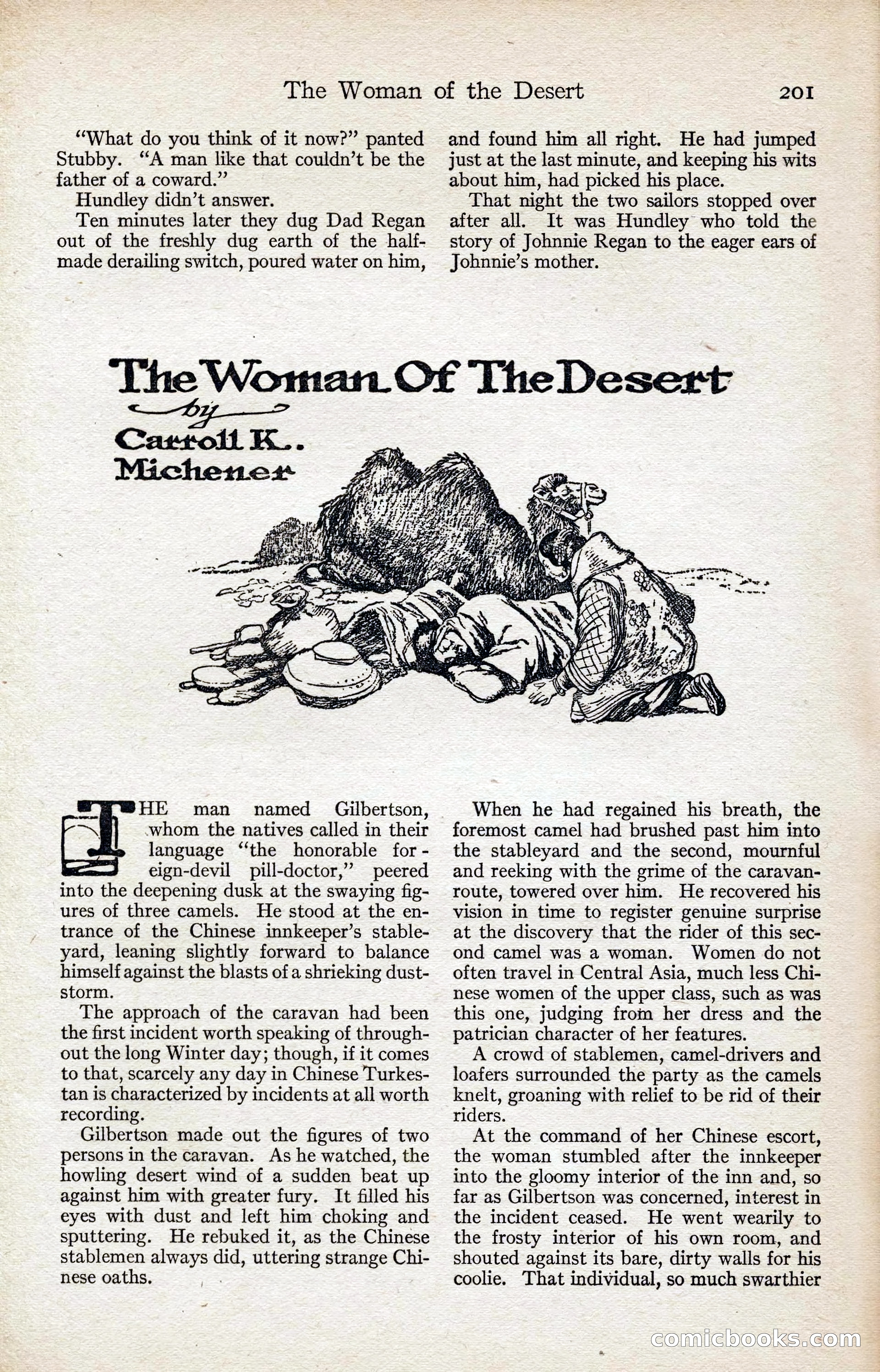Adventure Magazine, August 1916 — page 203 of 228