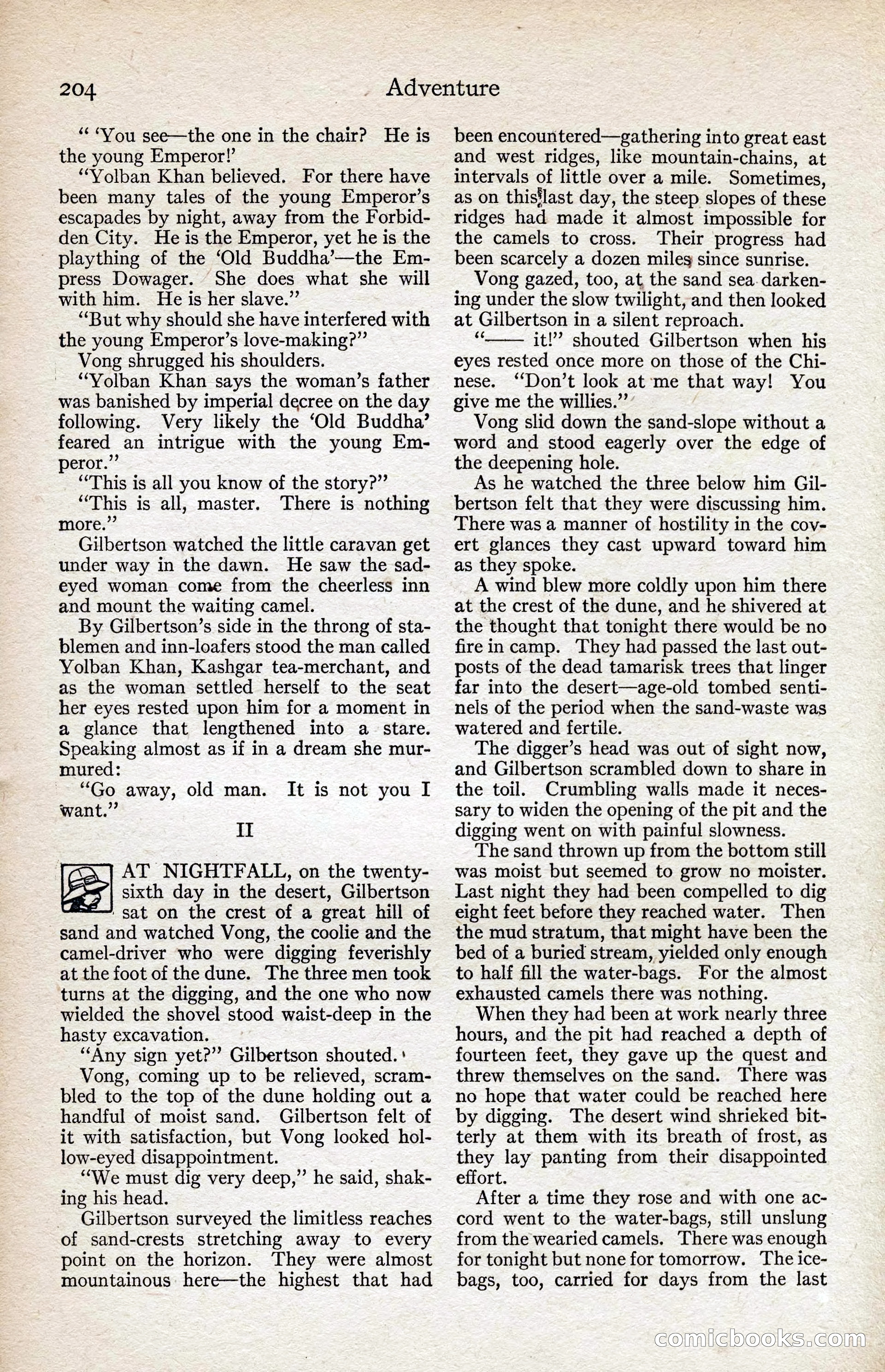 Adventure Magazine, August 1916 — page 206 of 228