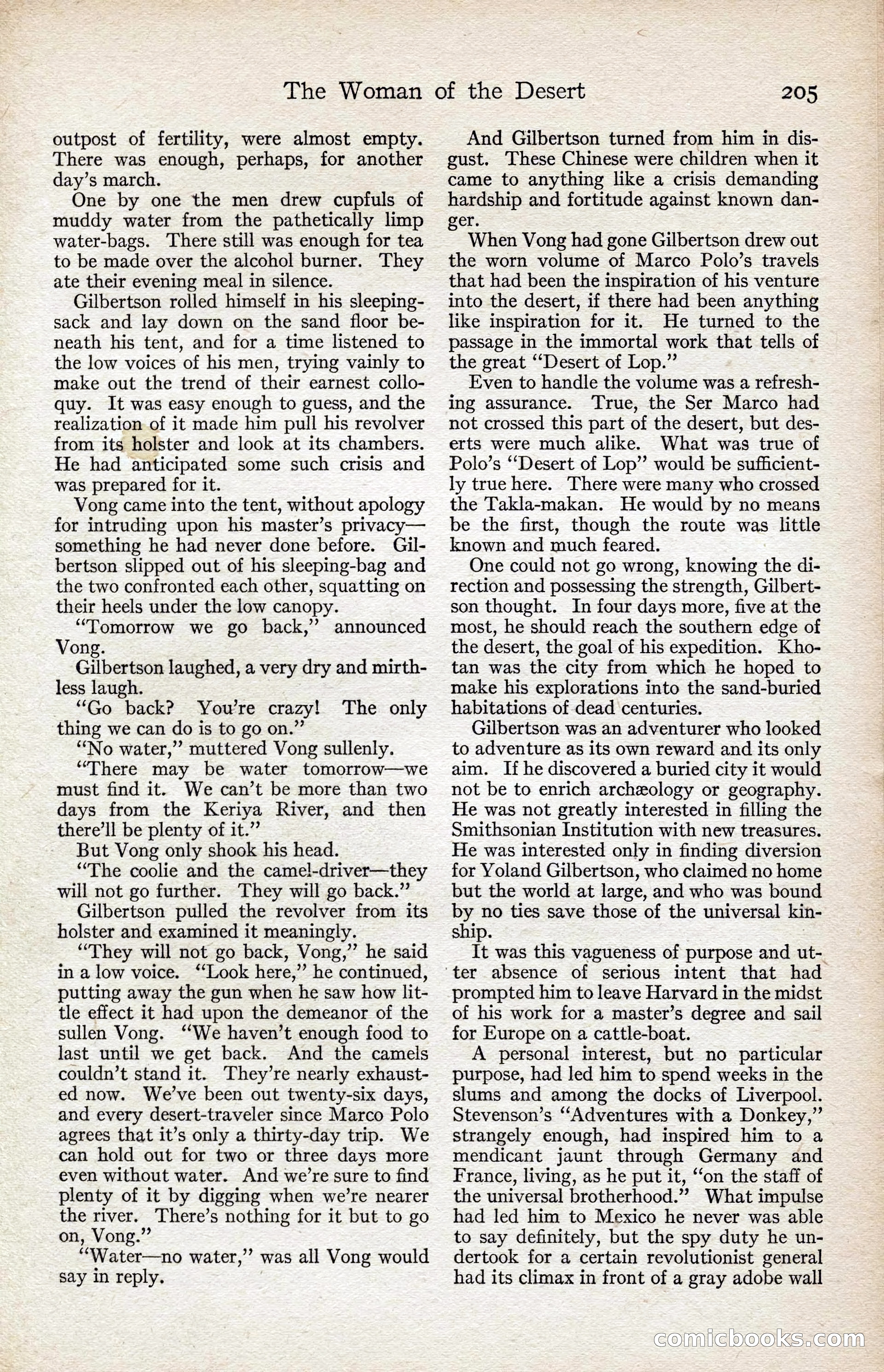 Adventure Magazine, August 1916 — page 207 of 228