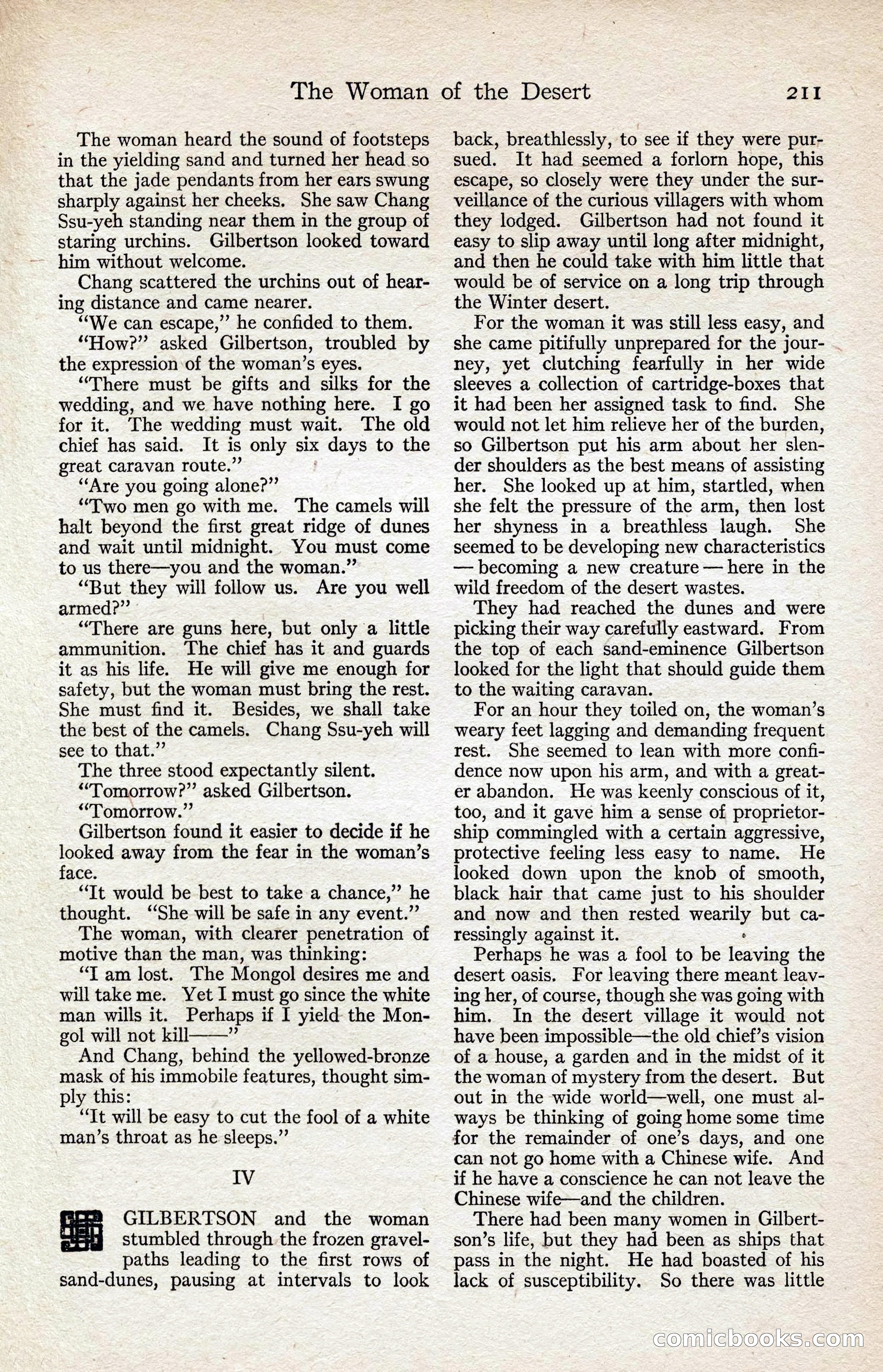 Adventure Magazine, August 1916 — page 213 of 228