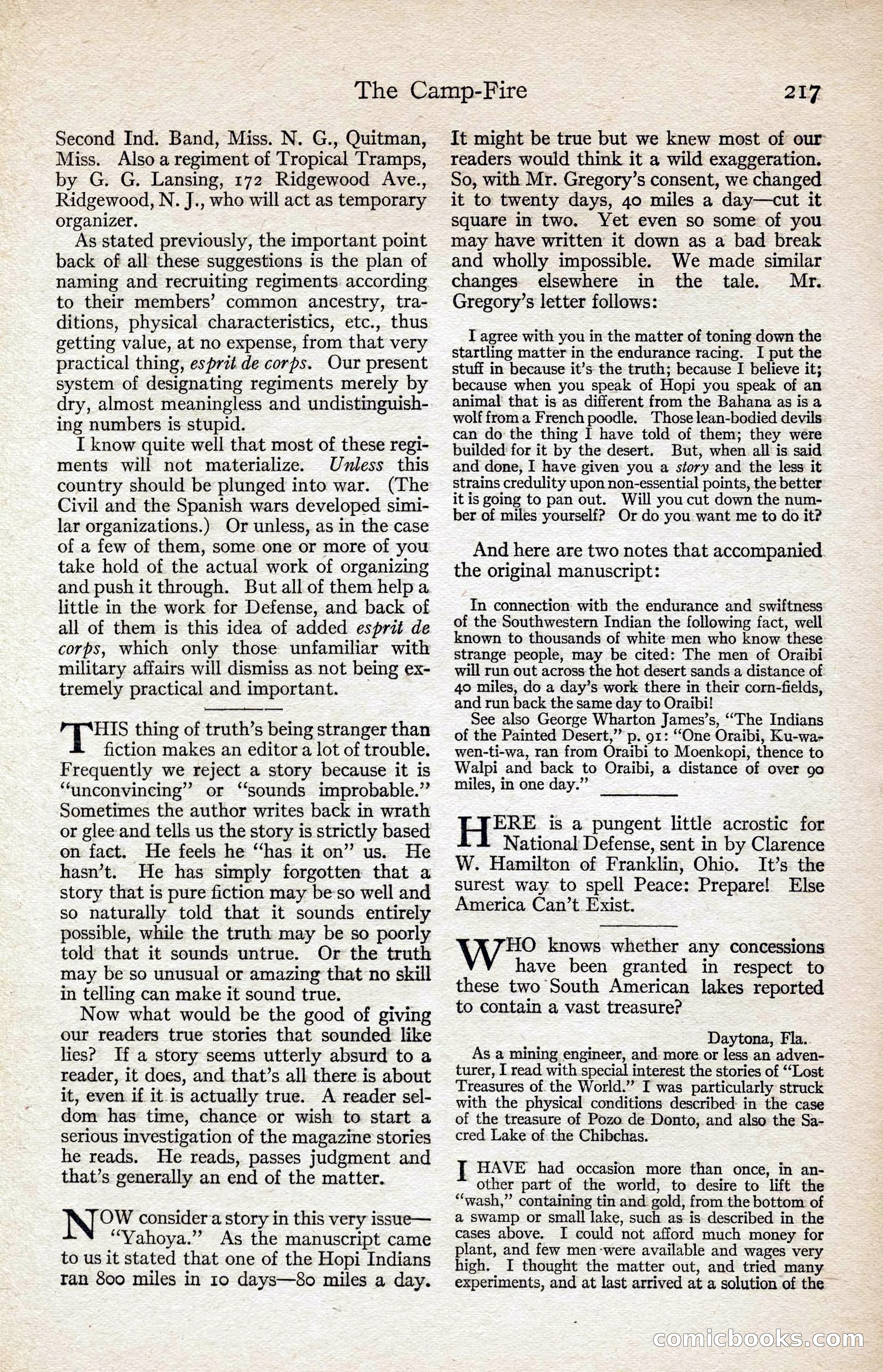 Adventure Magazine, August 1916 — page 219 of 228