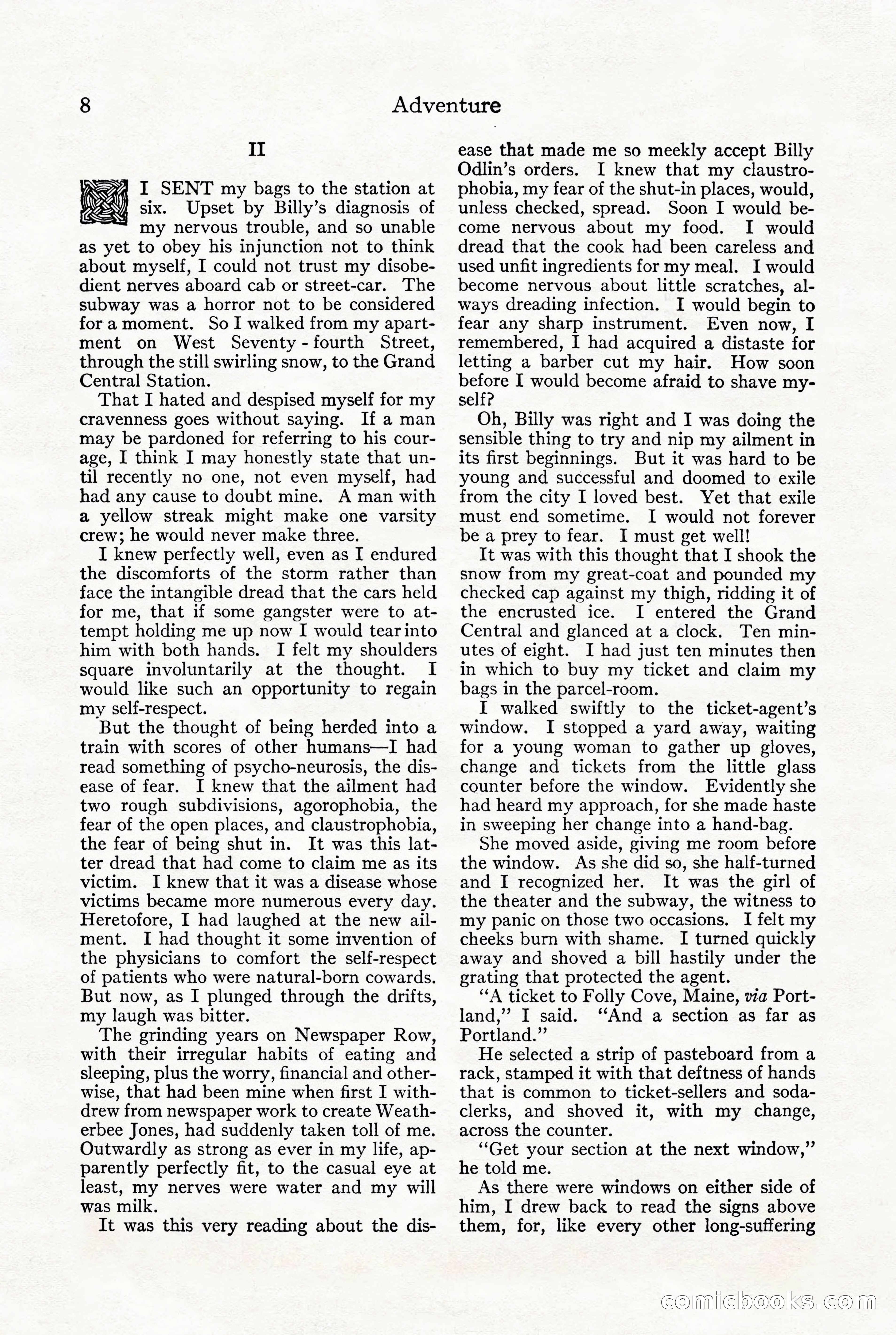 Adventure, October 1916 — page 10 of 228