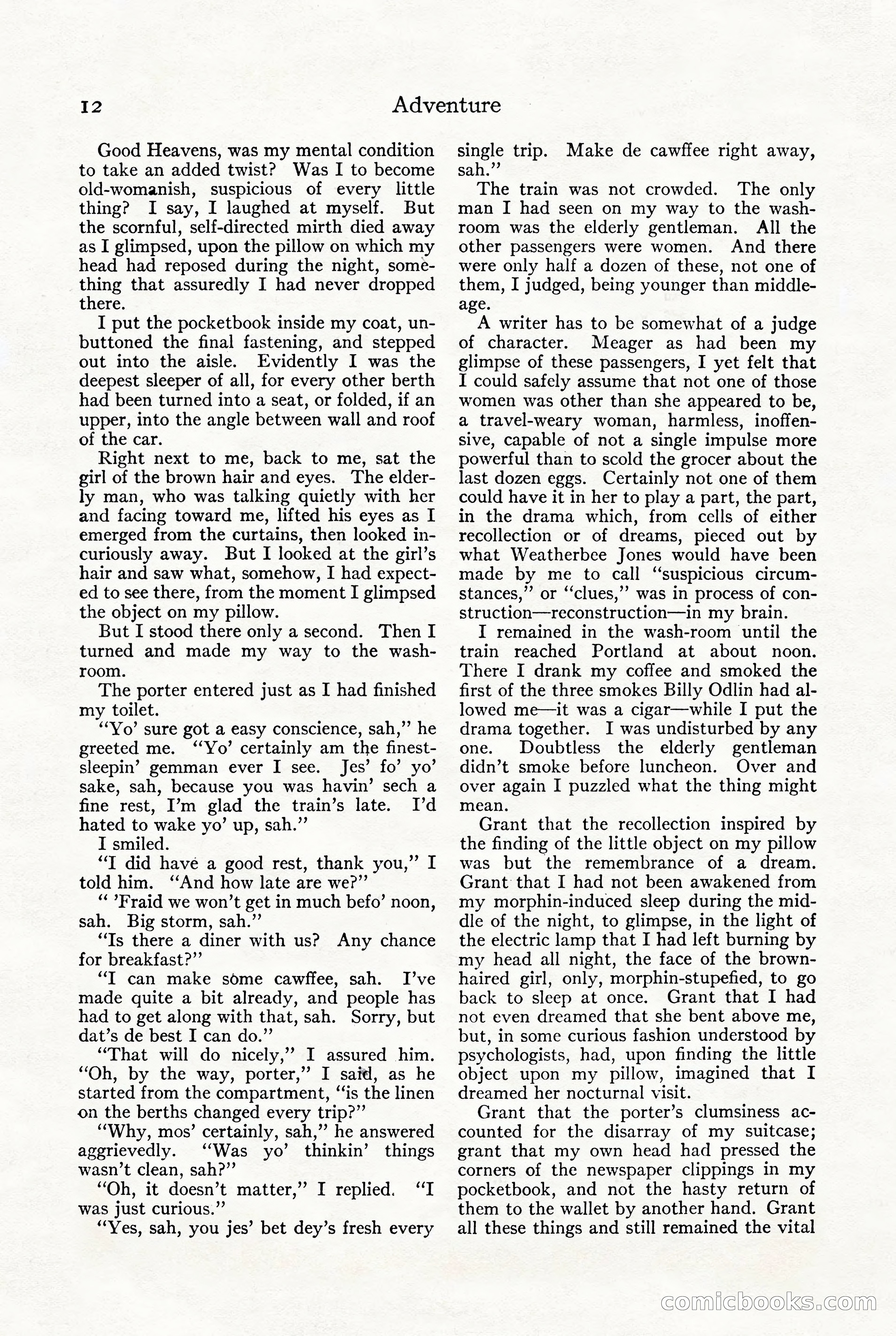 Adventure, October 1916 — page 14 of 228