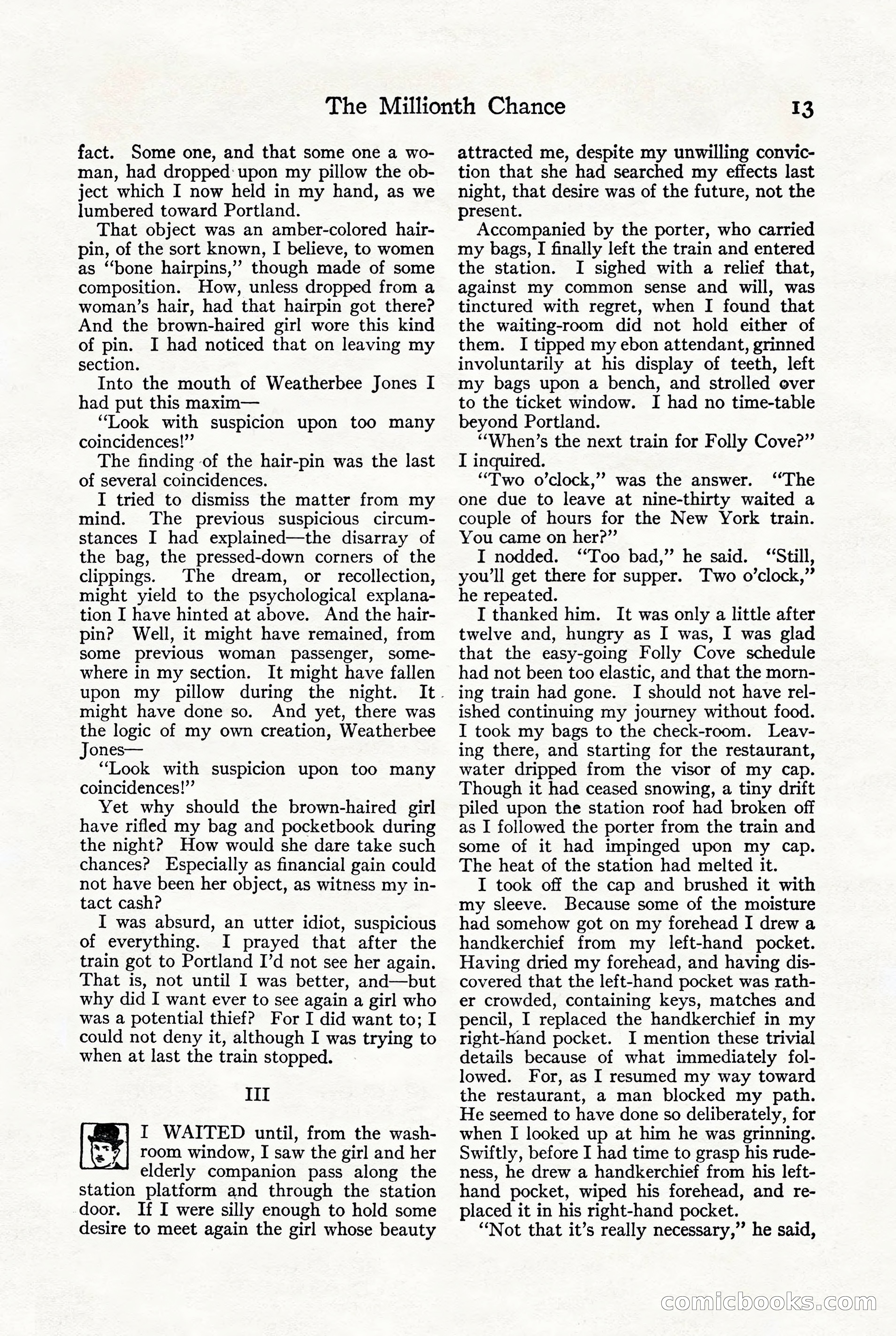 Adventure, October 1916 — page 15 of 228
