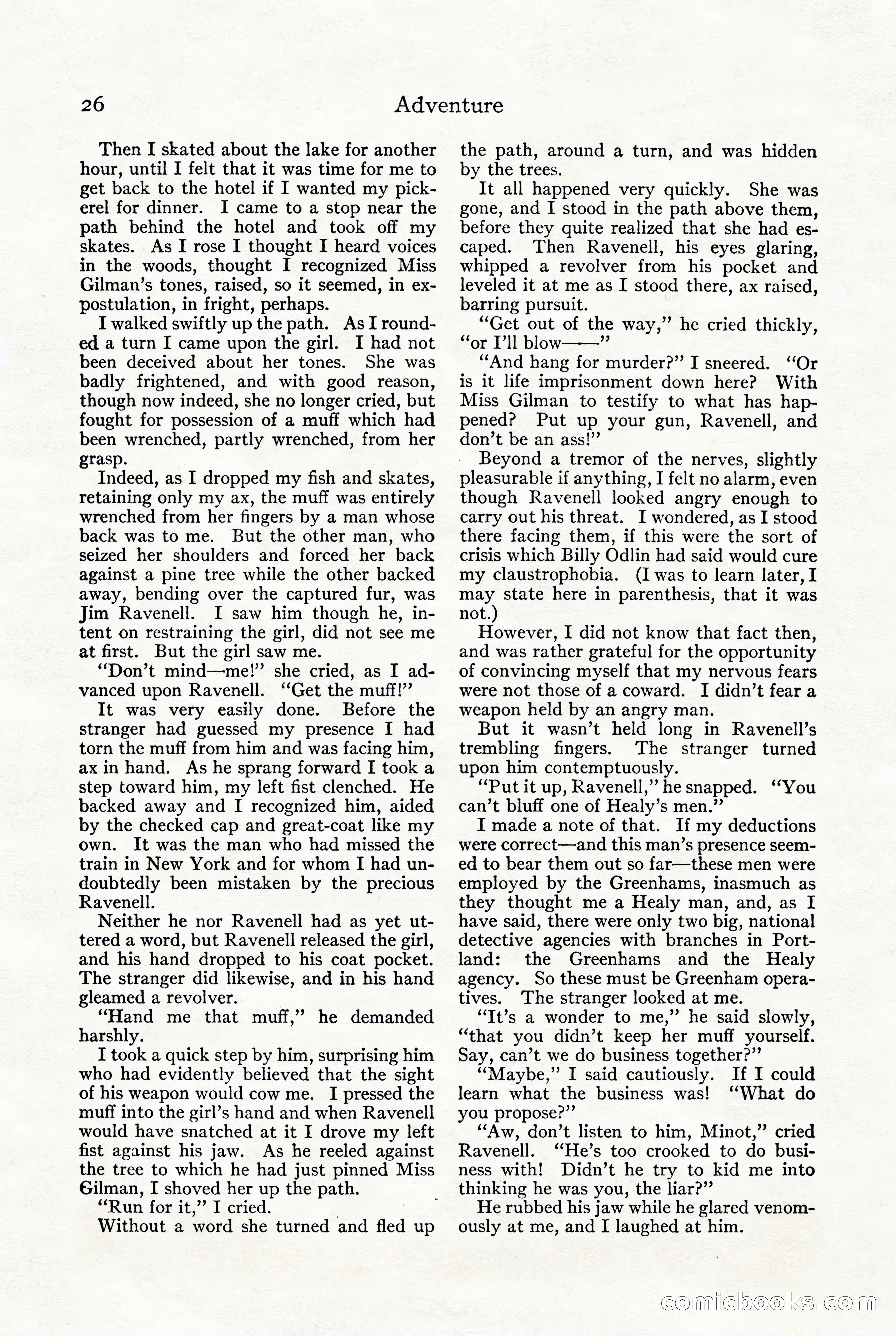 Adventure, October 1916 — page 28 of 228