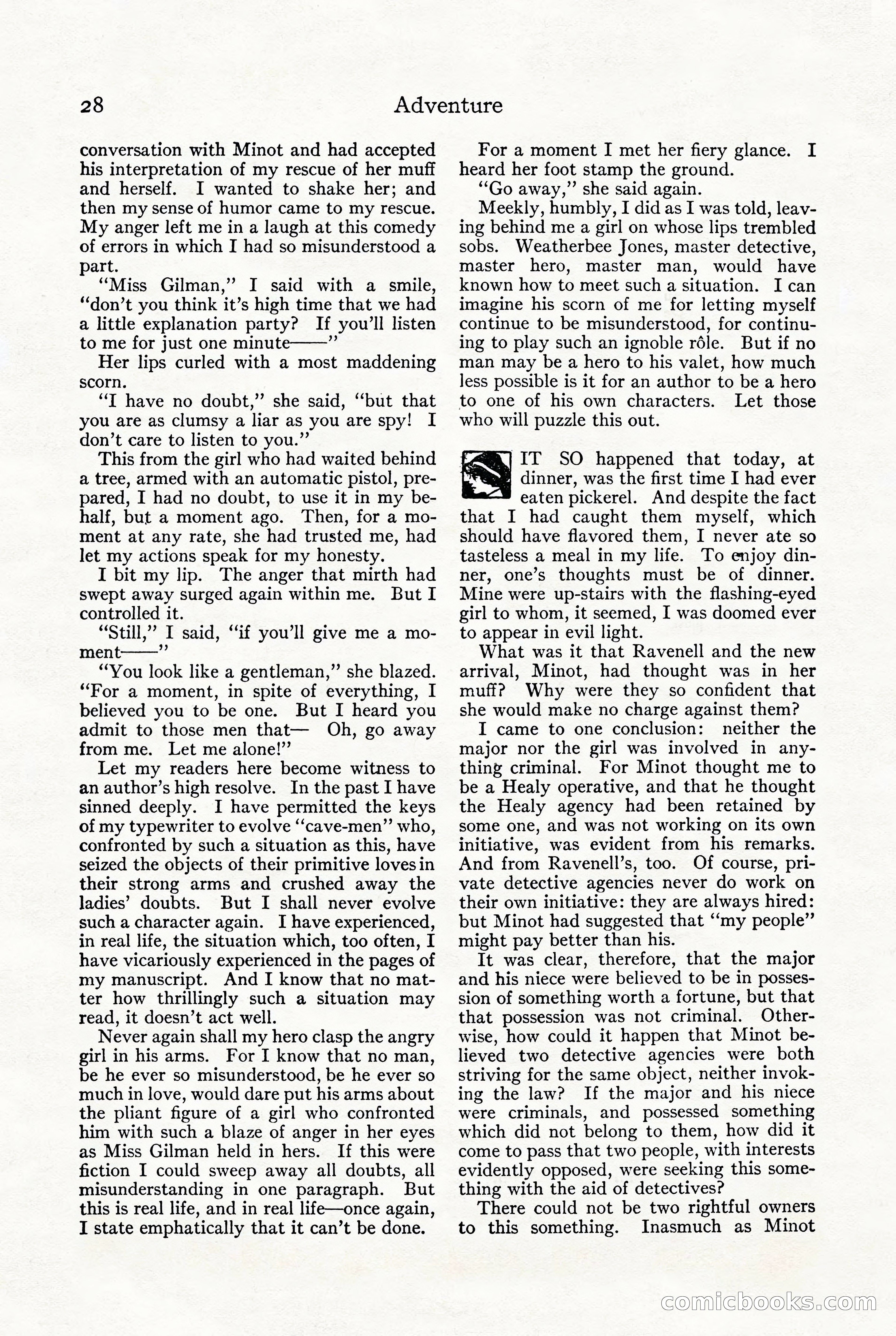 Adventure, October 1916 — page 30 of 228