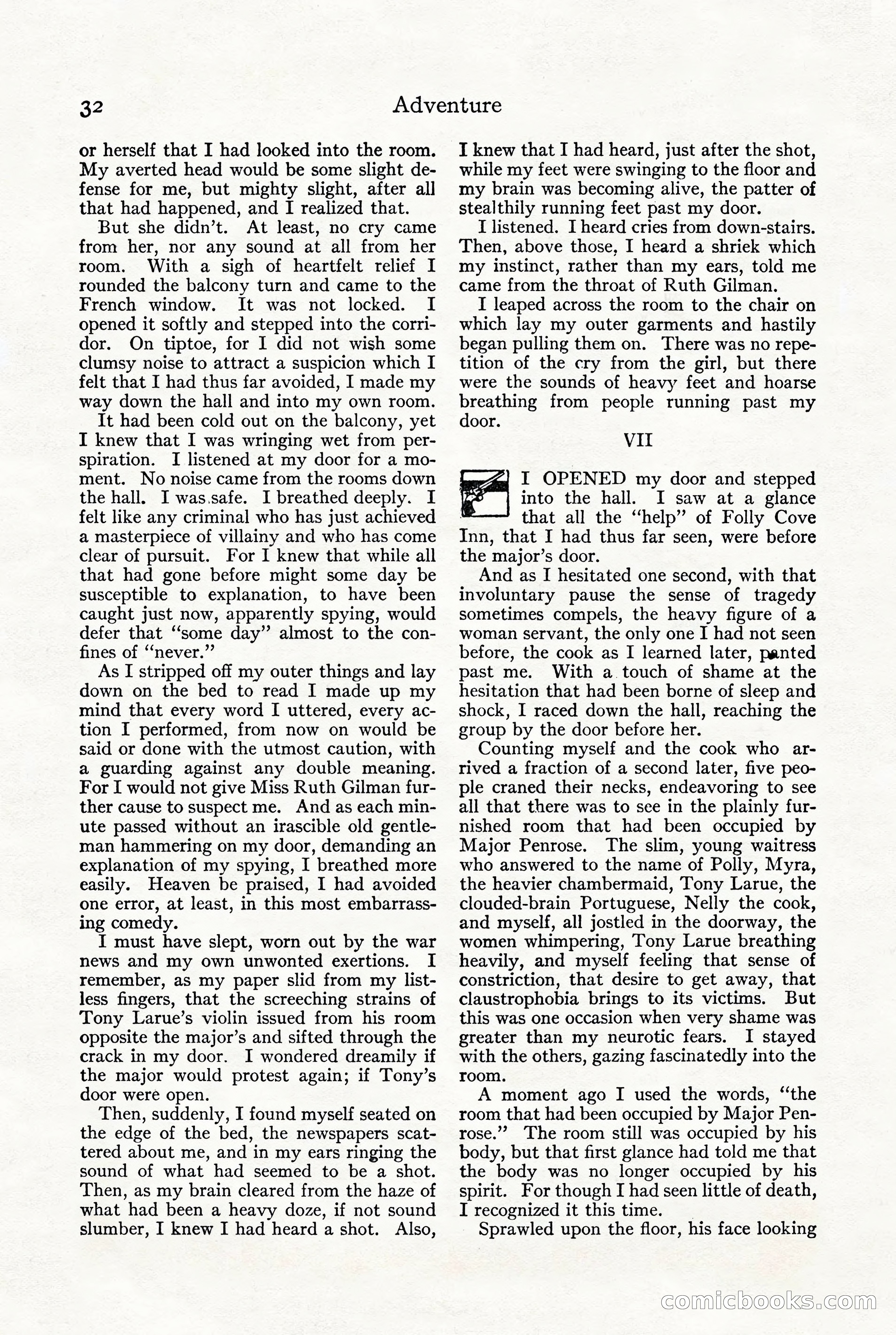 Adventure, October 1916 — page 34 of 228