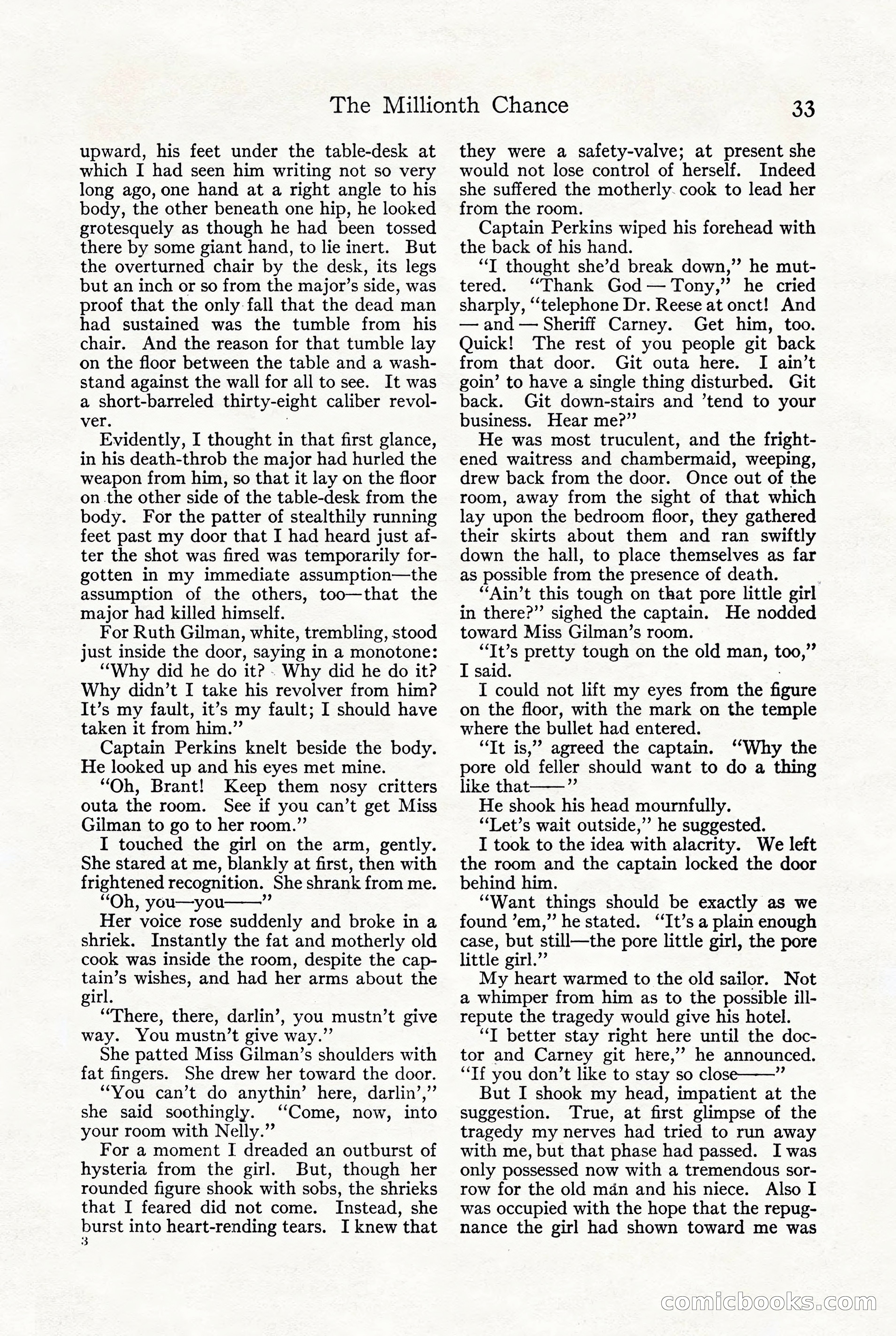 Adventure, October 1916 — page 35 of 228