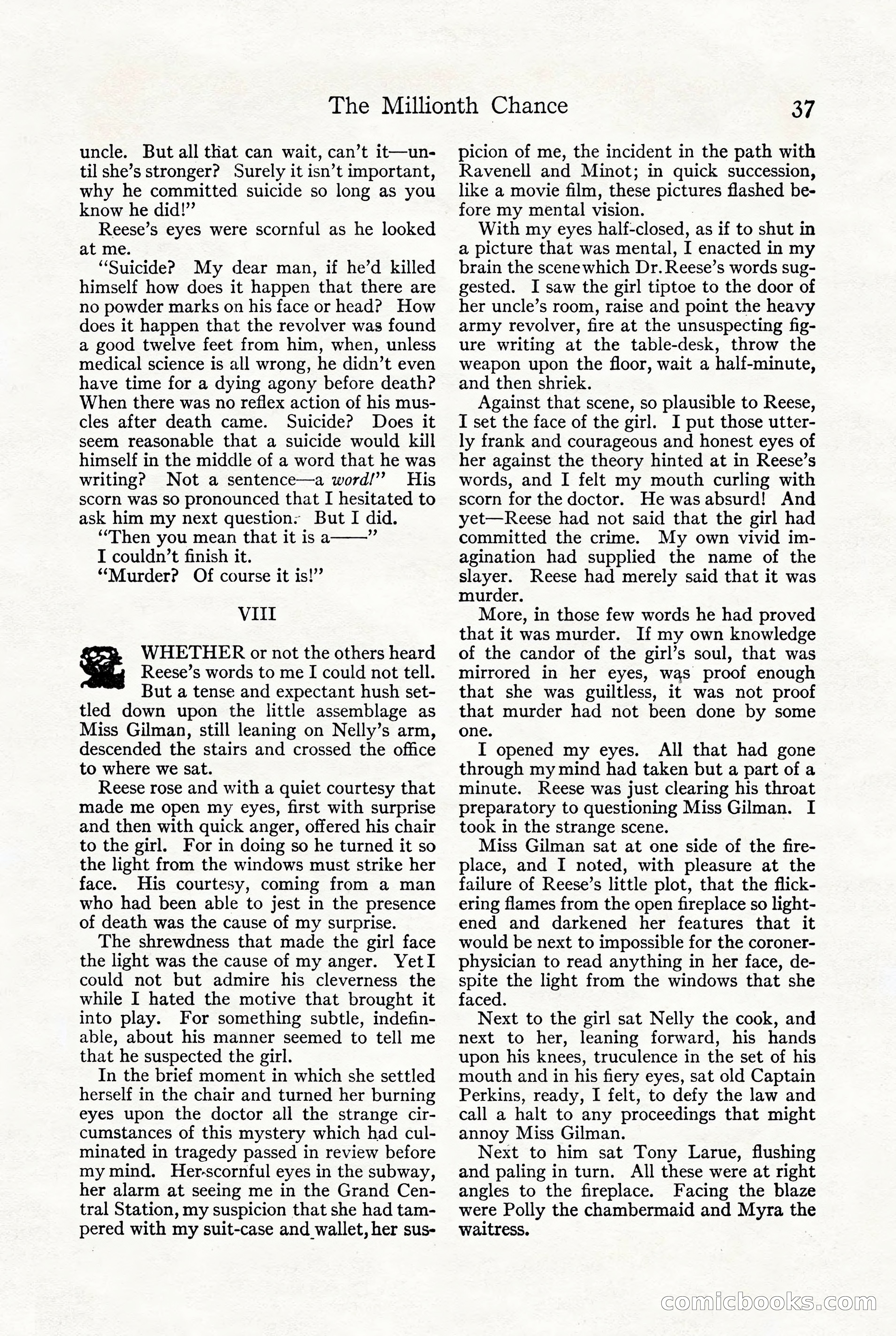 Adventure, October 1916 — page 39 of 228