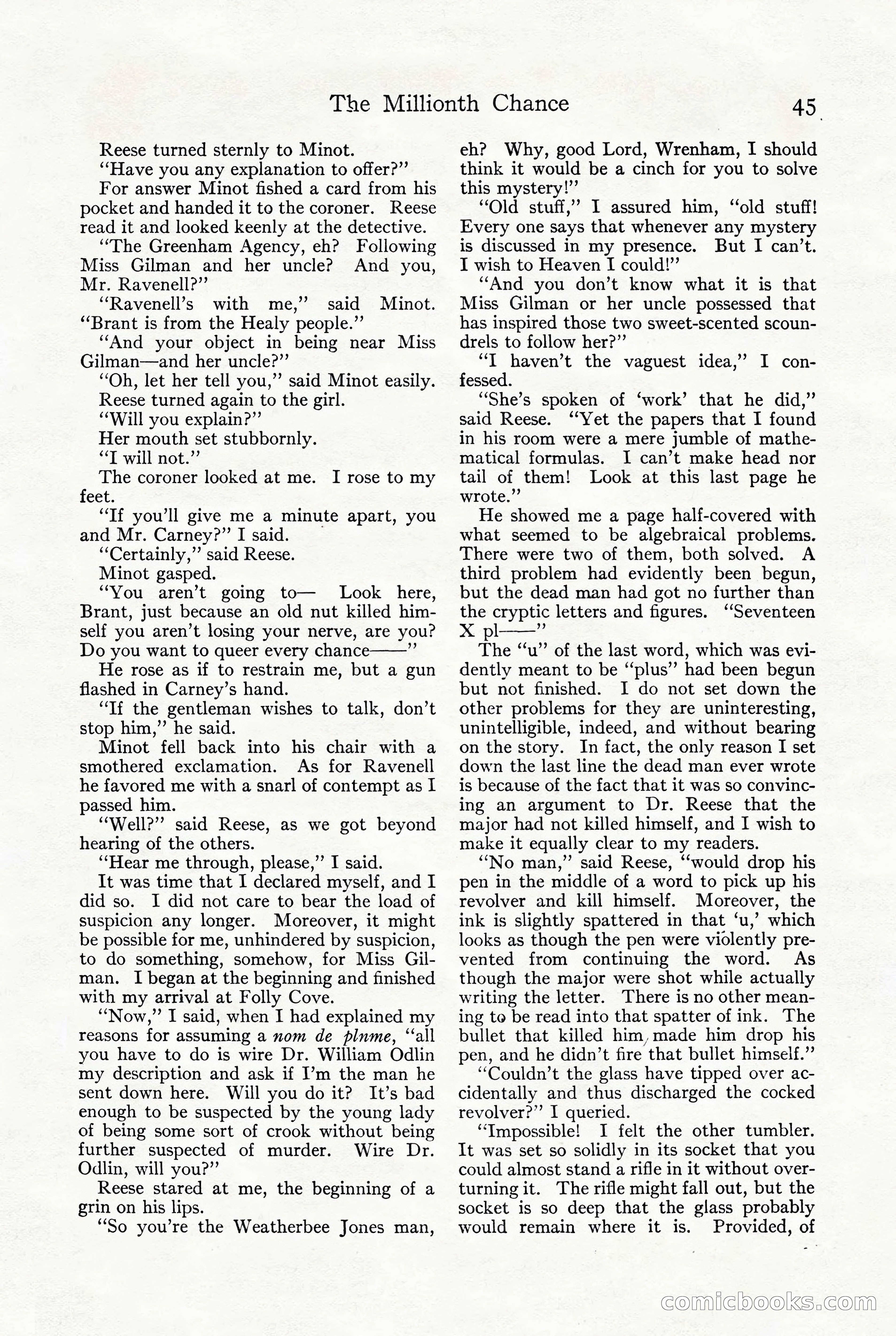 Adventure, October 1916 — page 47 of 228