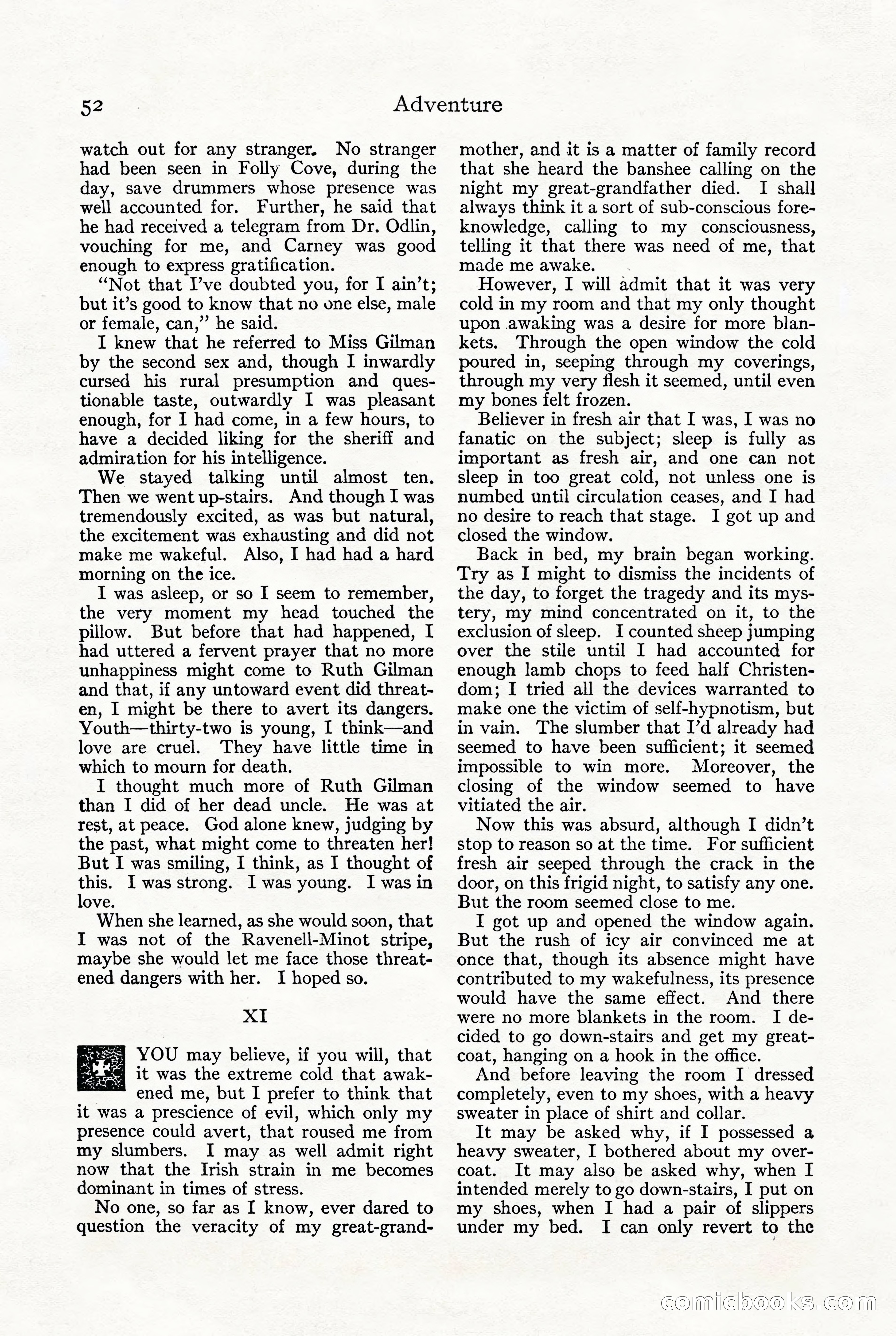 Adventure, October 1916 — page 54 of 228