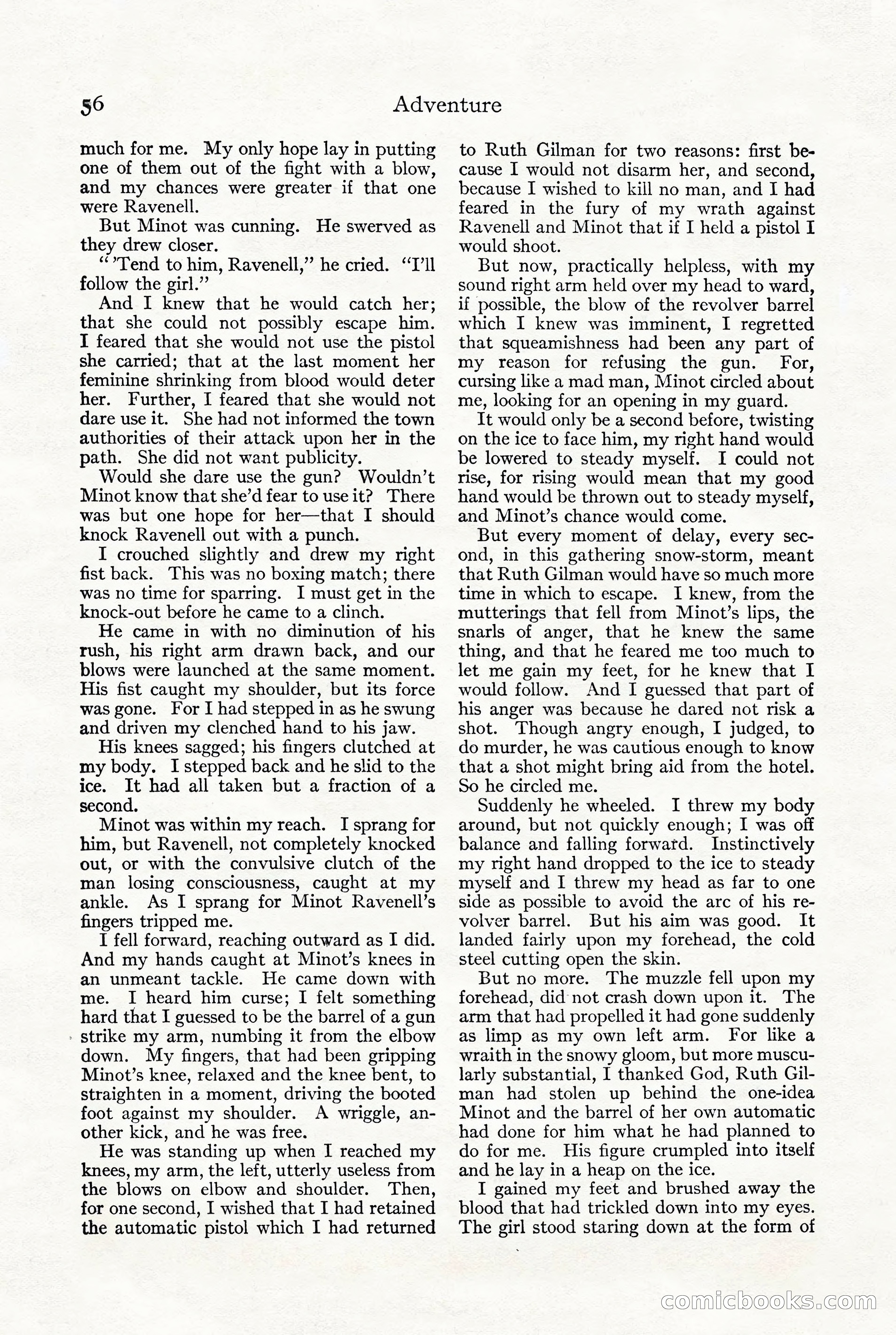 Adventure, October 1916 — page 58 of 228