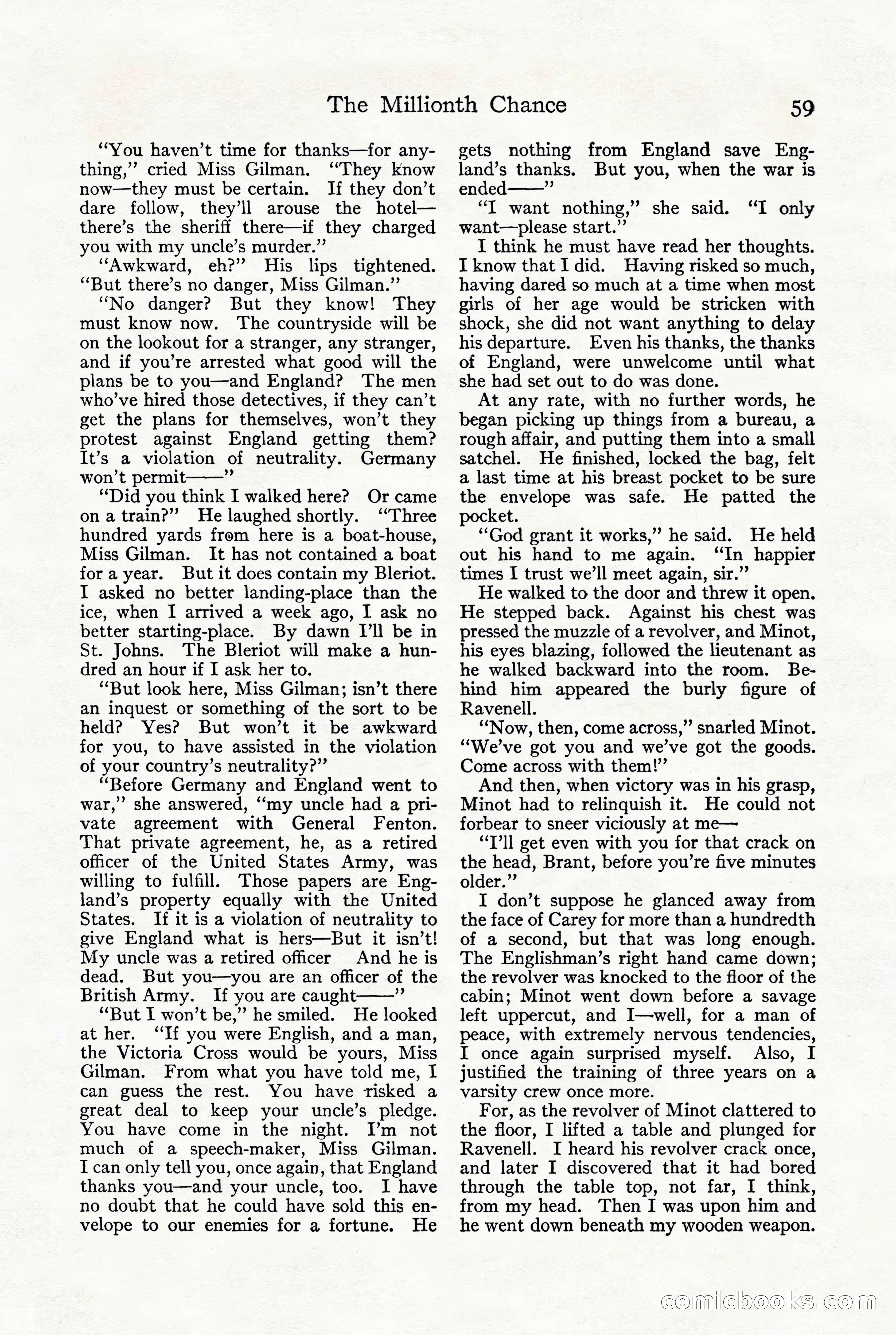 Adventure, October 1916 — page 61 of 228