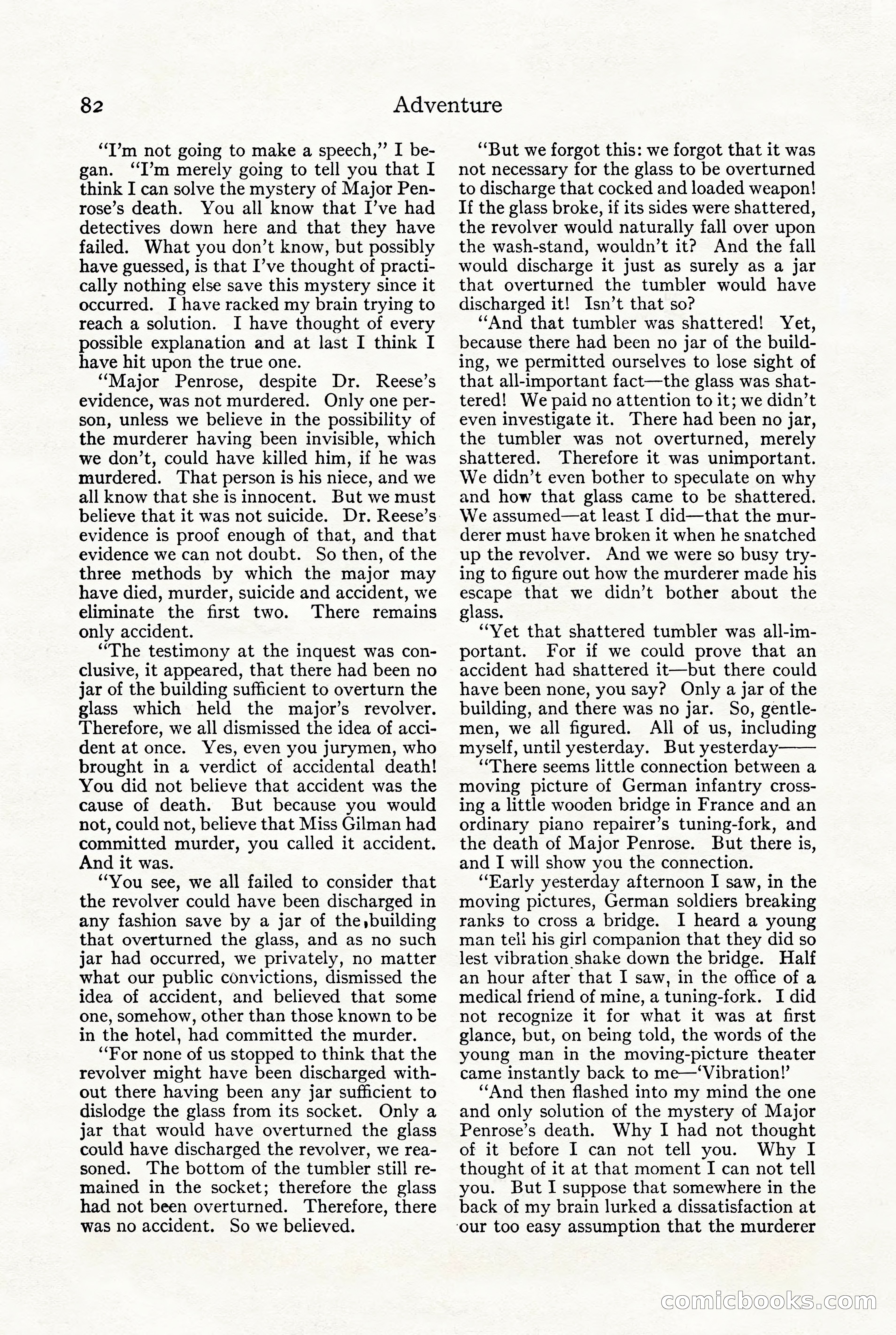 Adventure, October 1916 — page 84 of 228