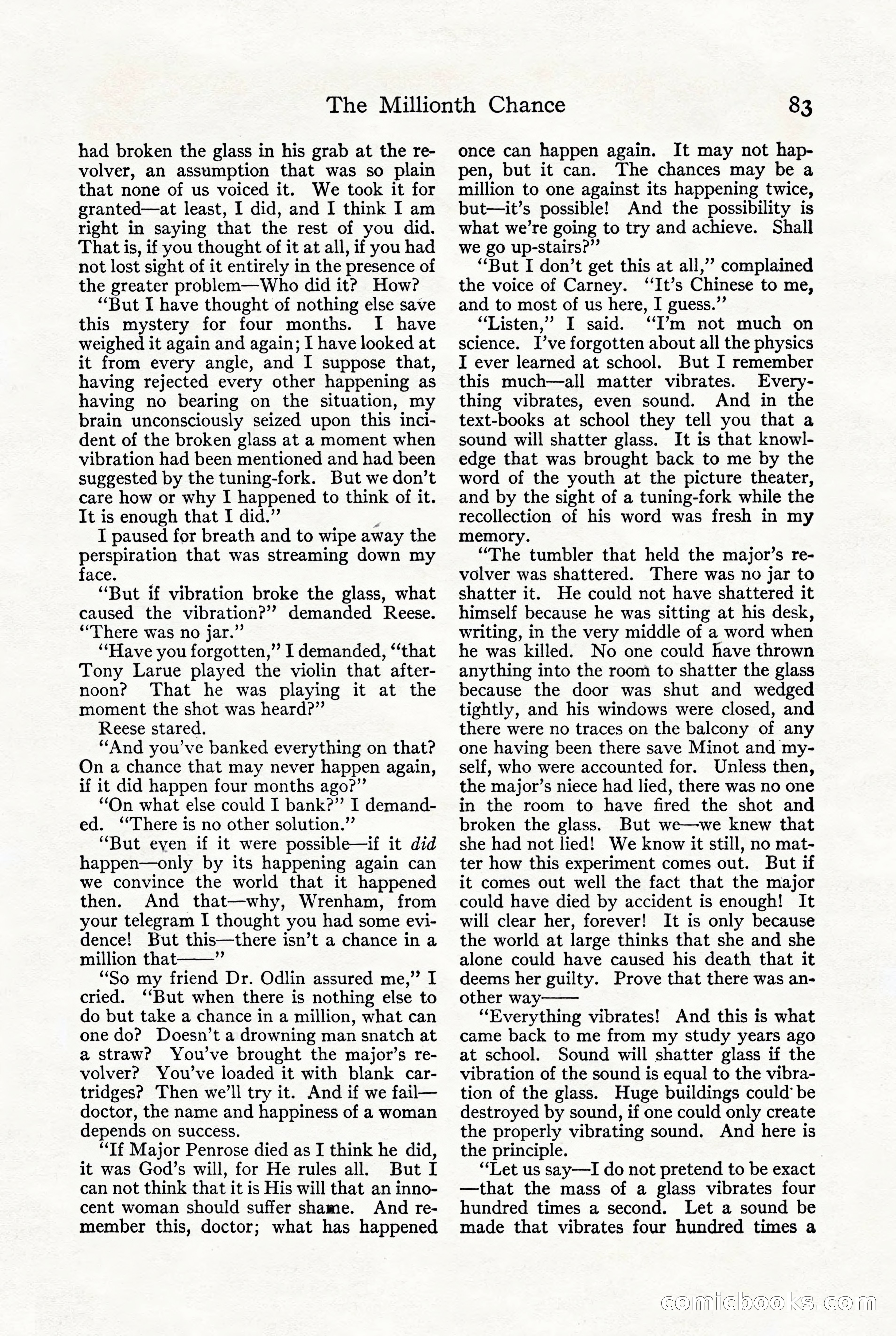 Adventure, October 1916 — page 85 of 228