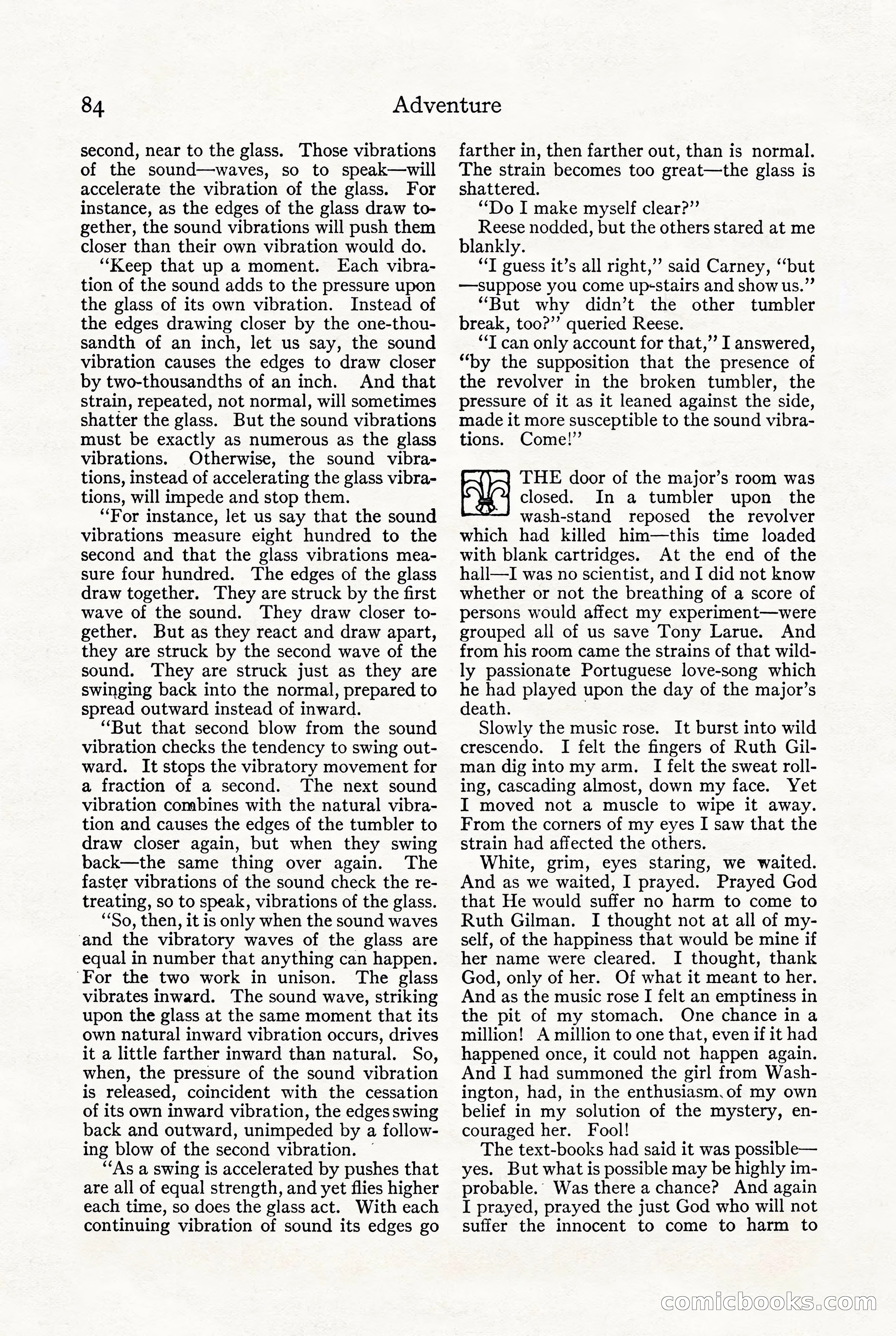 Adventure, October 1916 — page 86 of 228