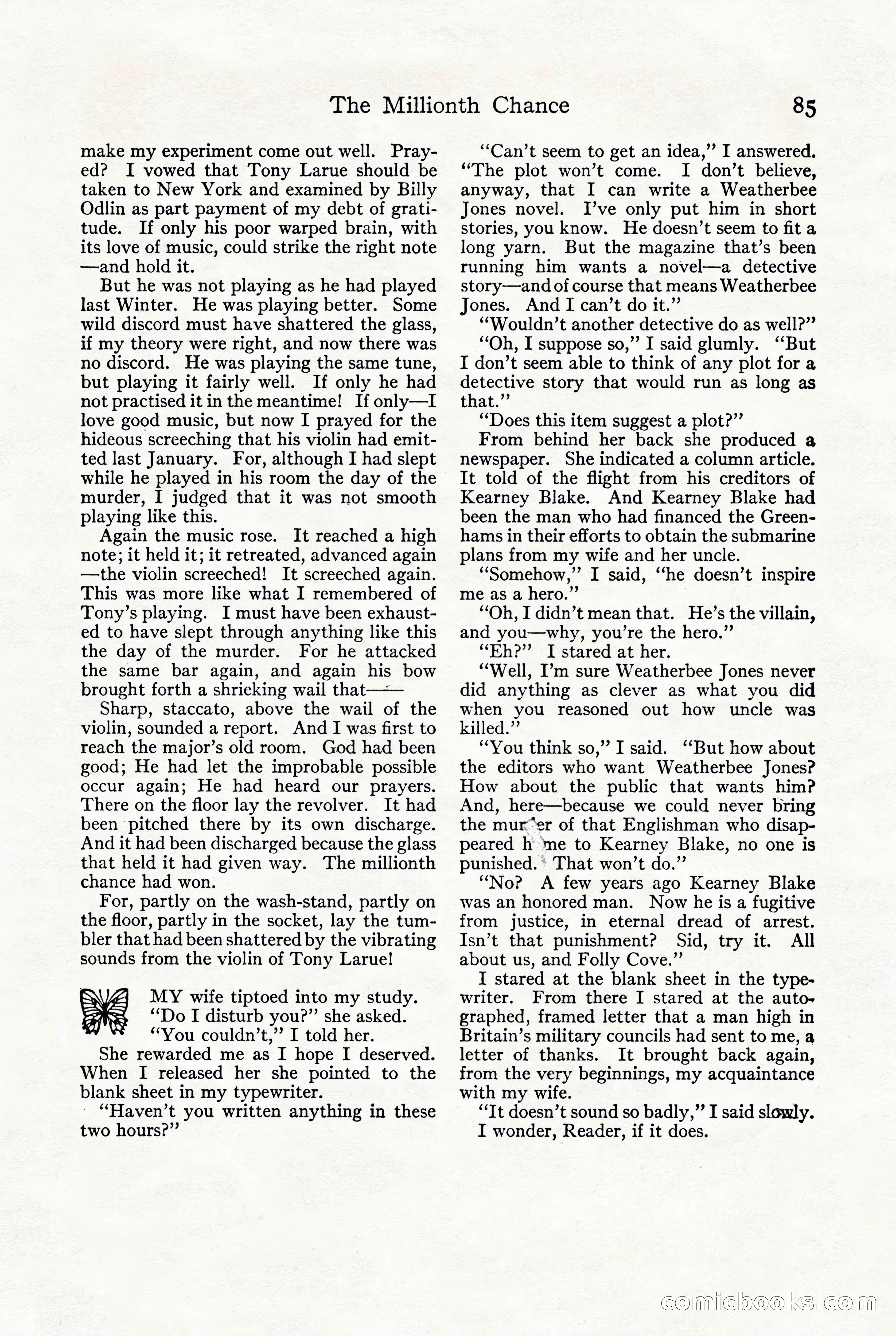 Adventure, October 1916 — page 87 of 228