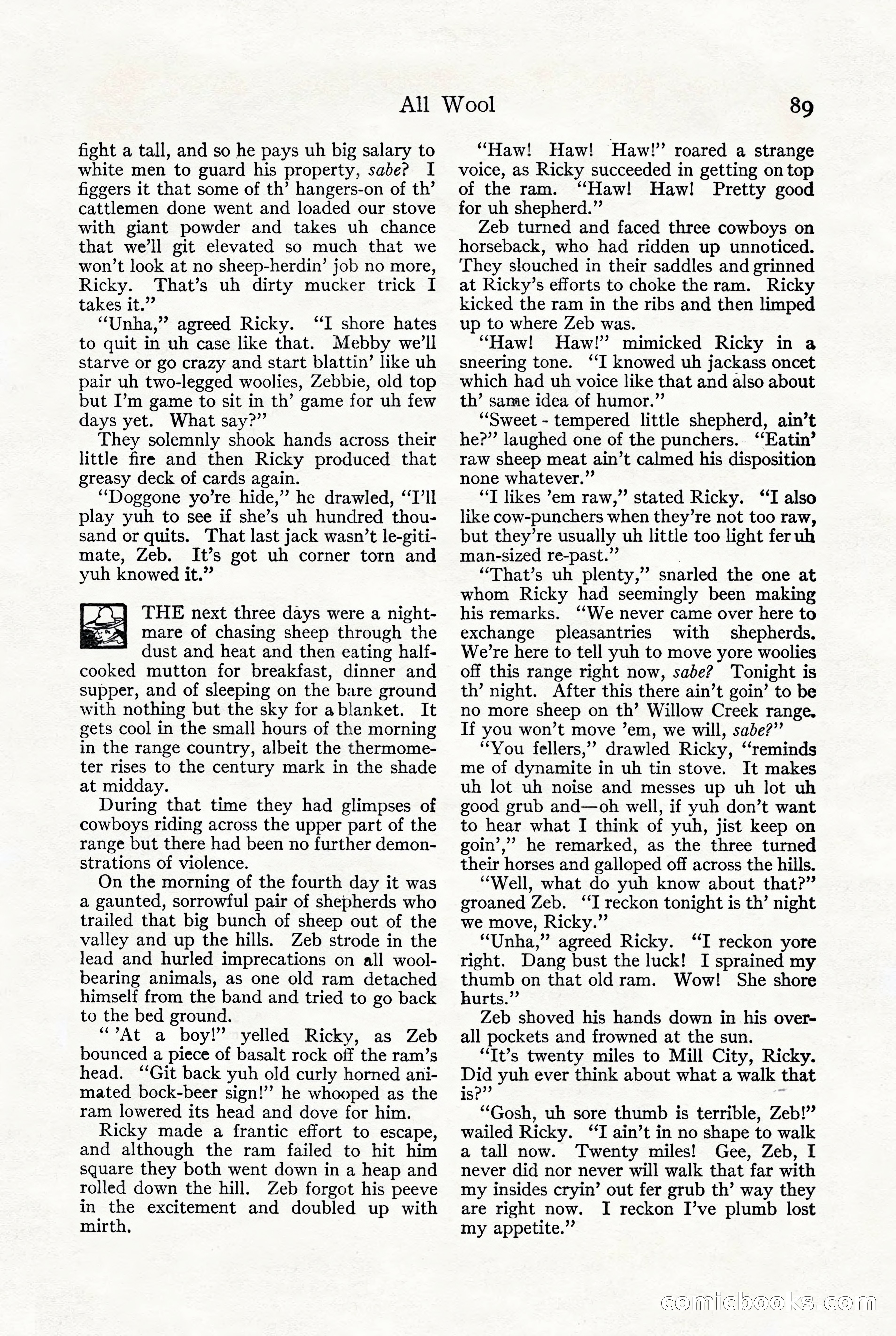 Adventure, October 1916 — page 91 of 228