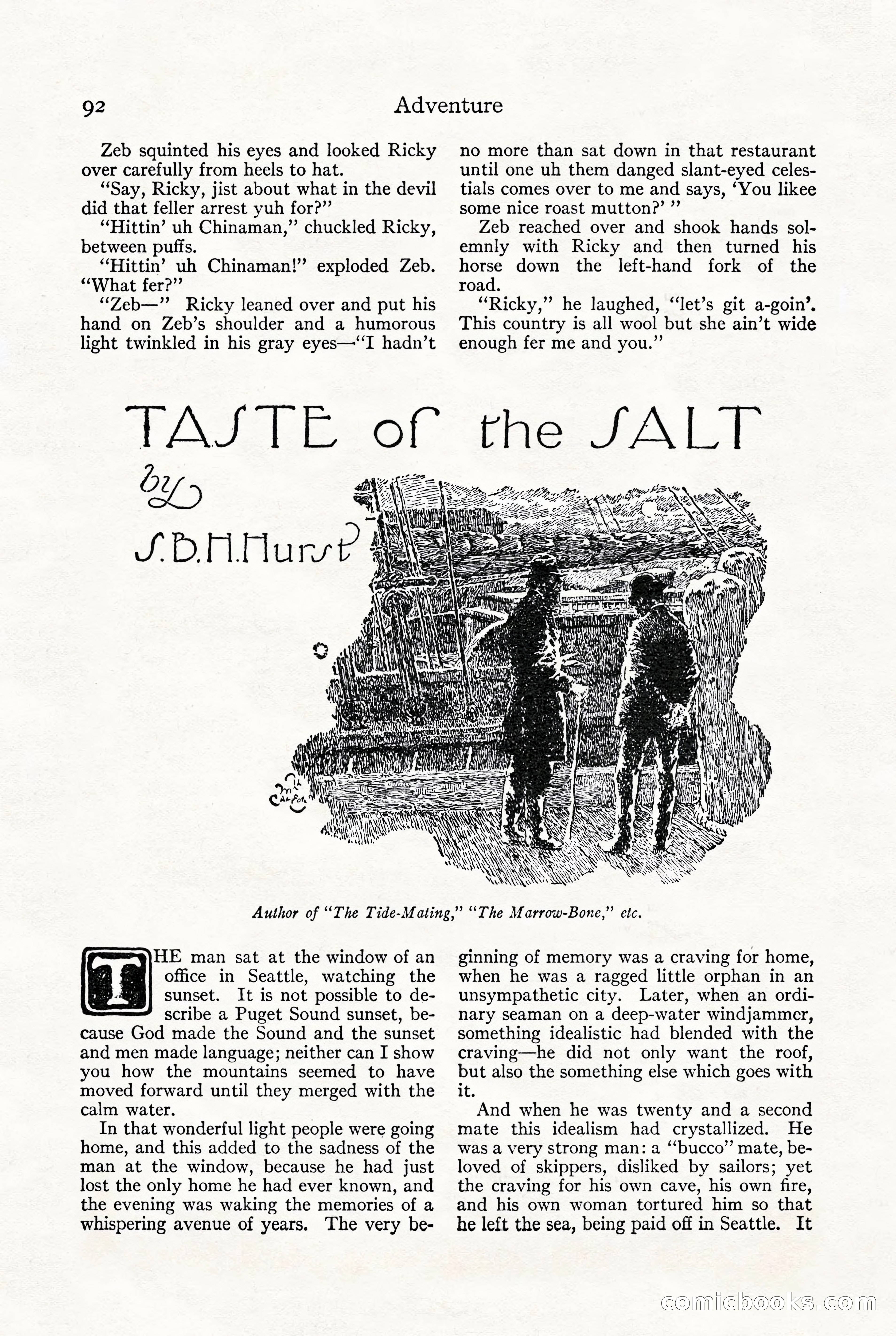Adventure, October 1916 — page 94 of 228
