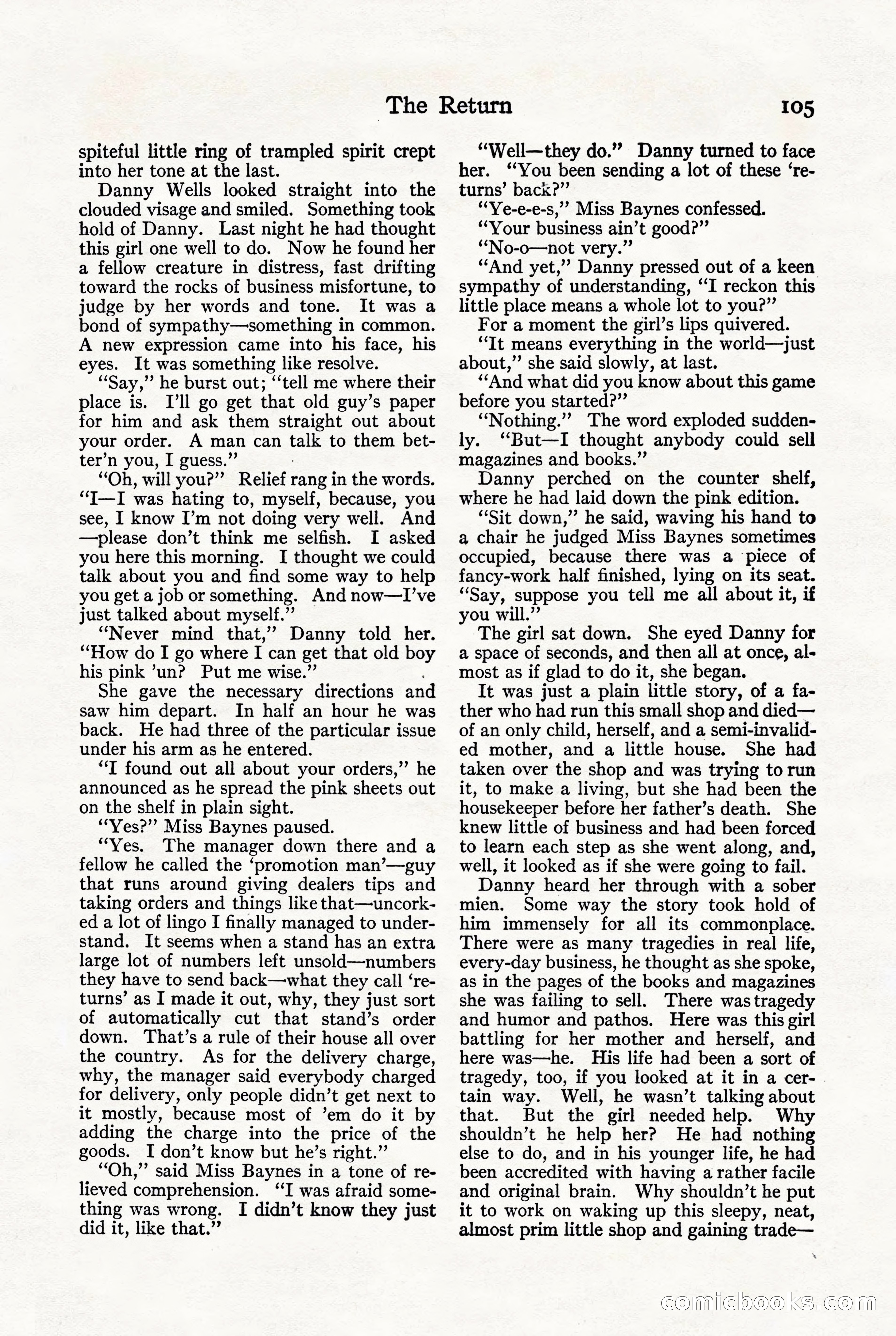 Adventure, October 1916 — page 107 of 228