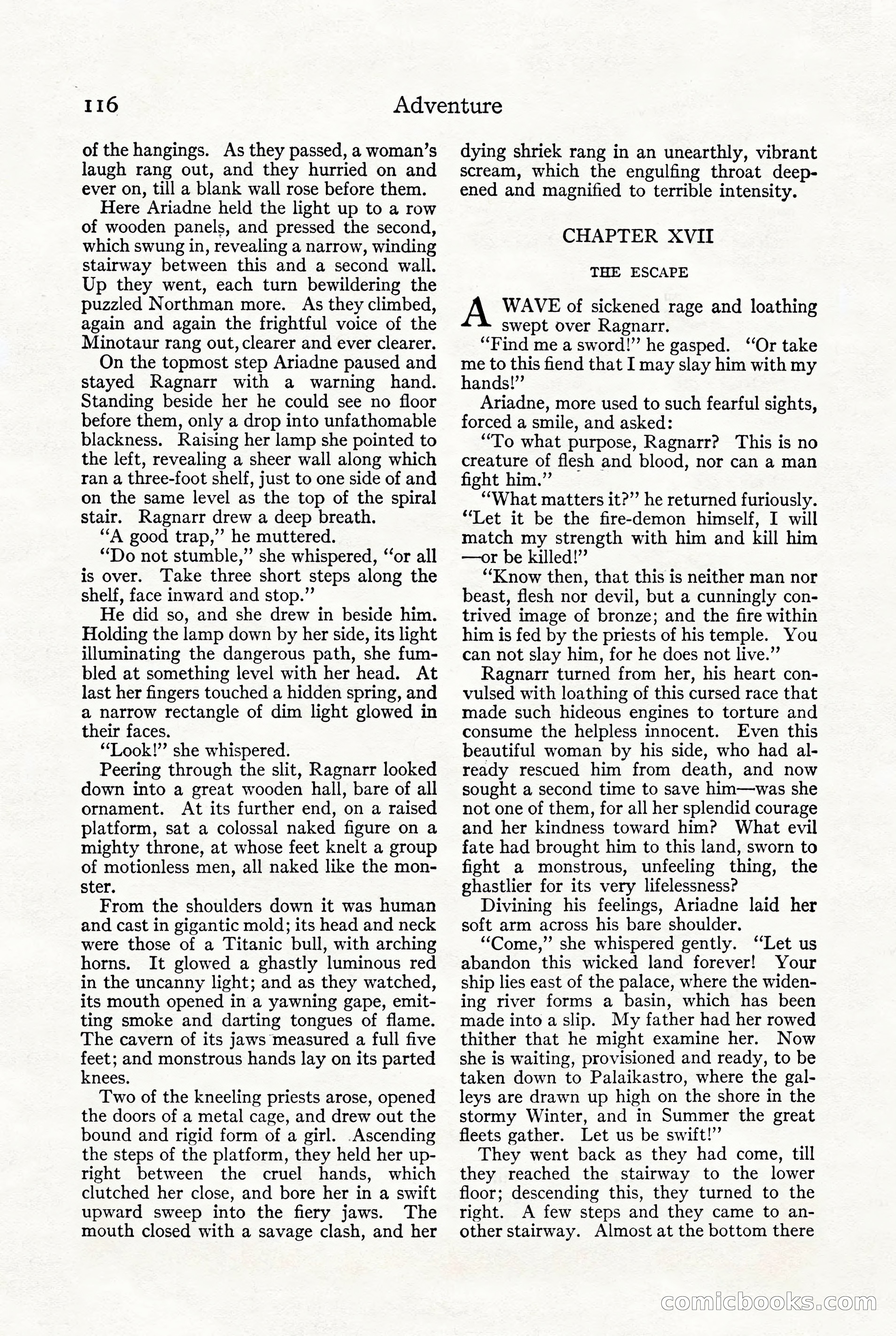 Adventure, October 1916 — page 118 of 228