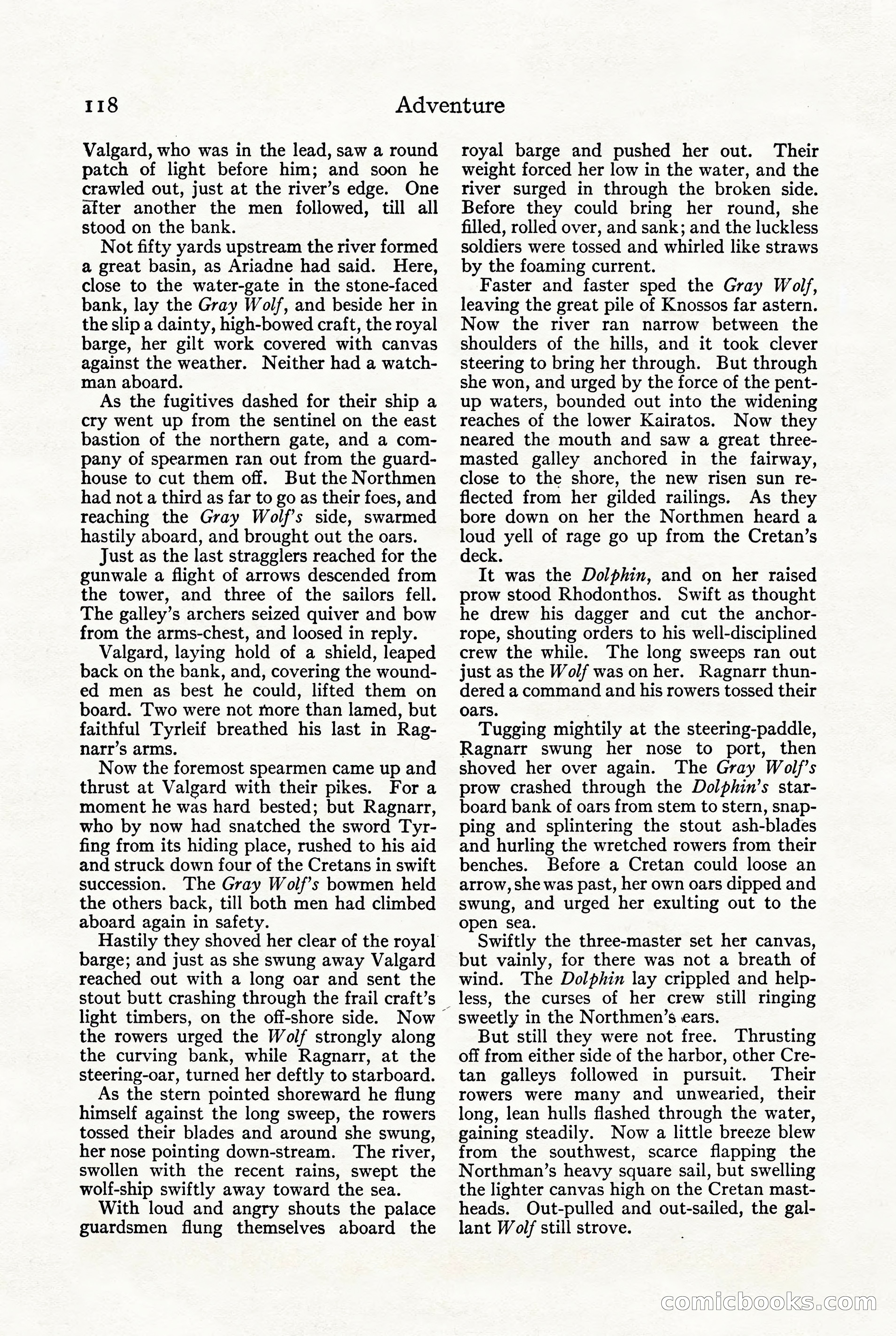 Adventure, October 1916 — page 120 of 228