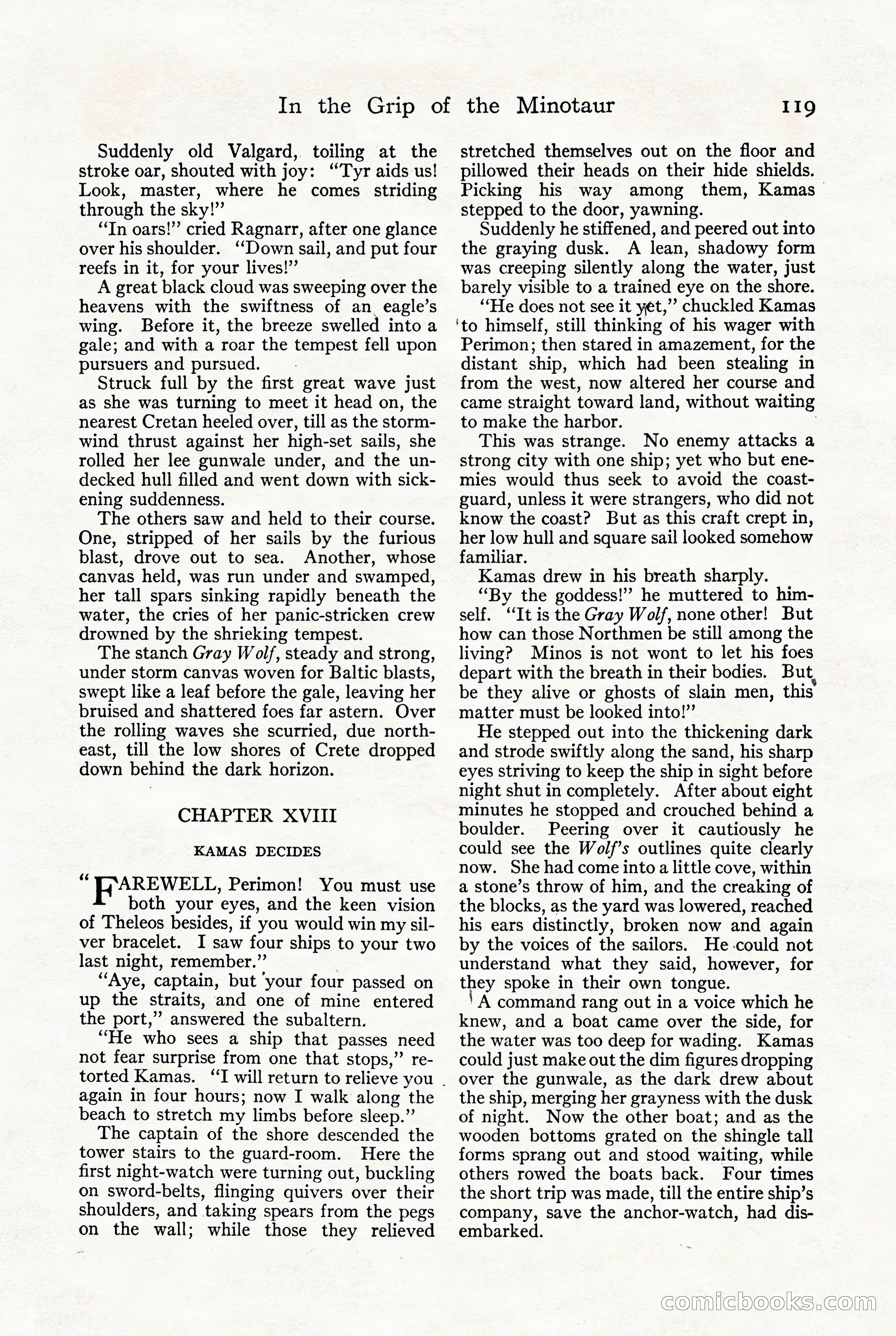 Adventure, October 1916 — page 121 of 228