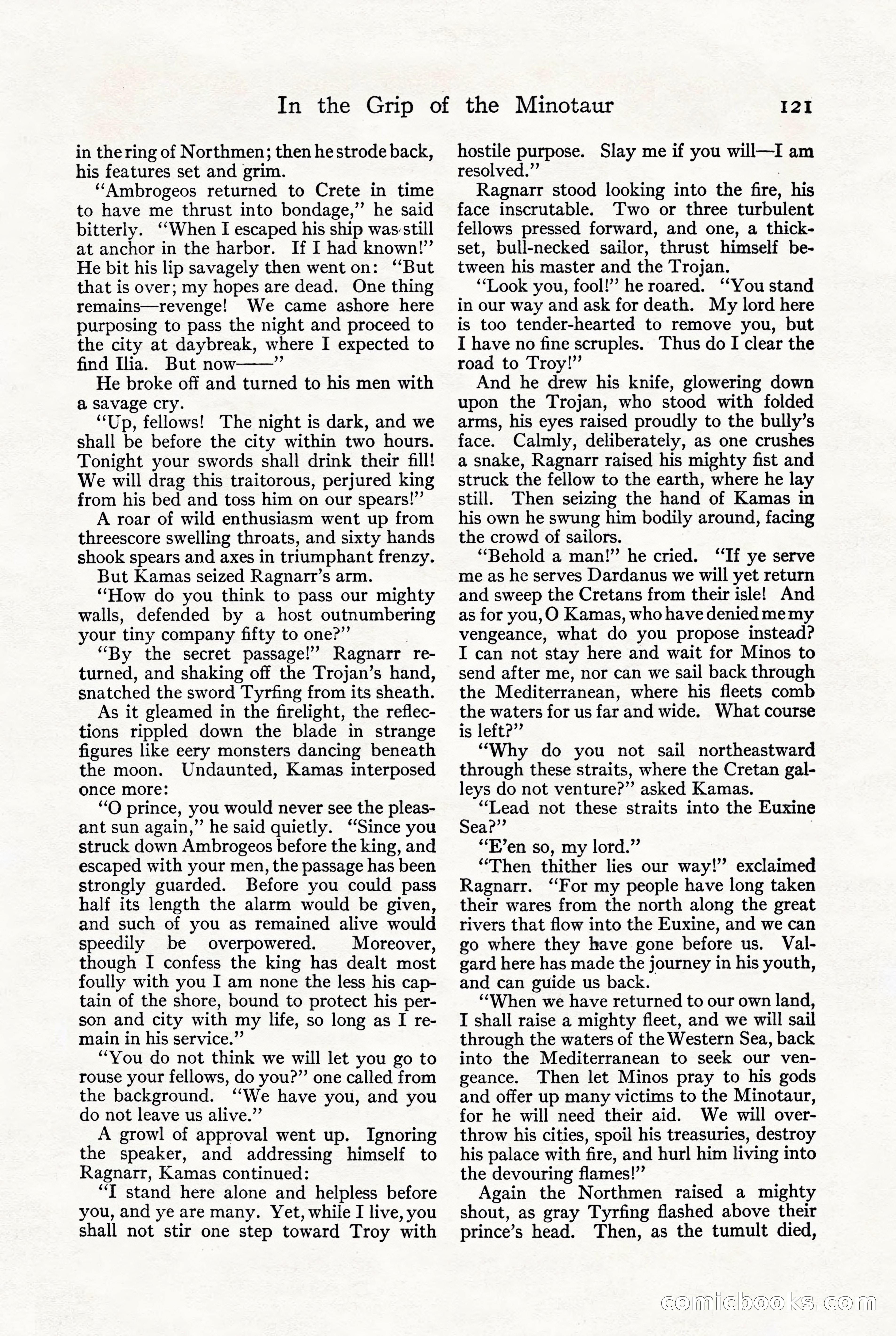 Adventure, October 1916 — page 123 of 228