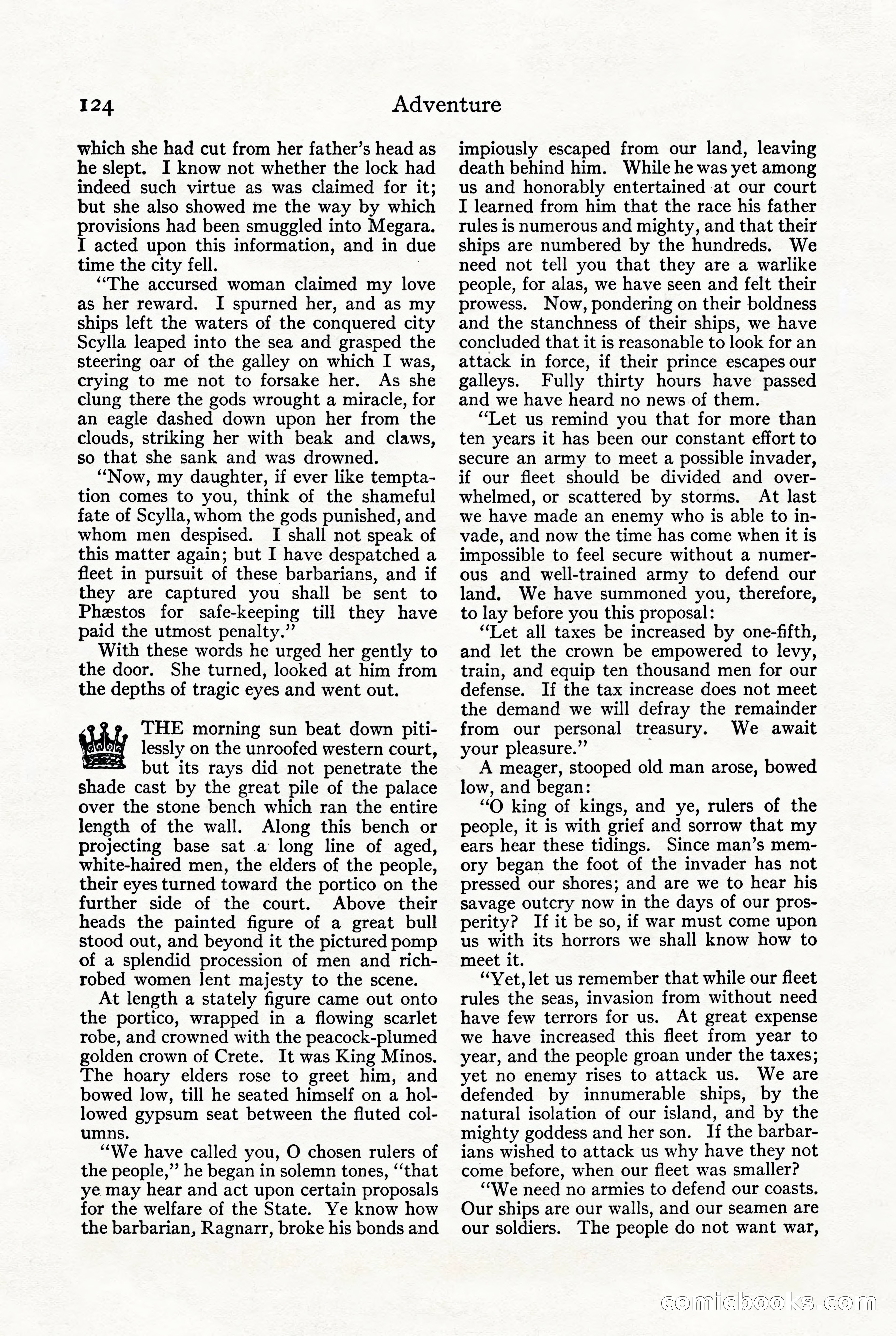Adventure, October 1916 — page 126 of 228