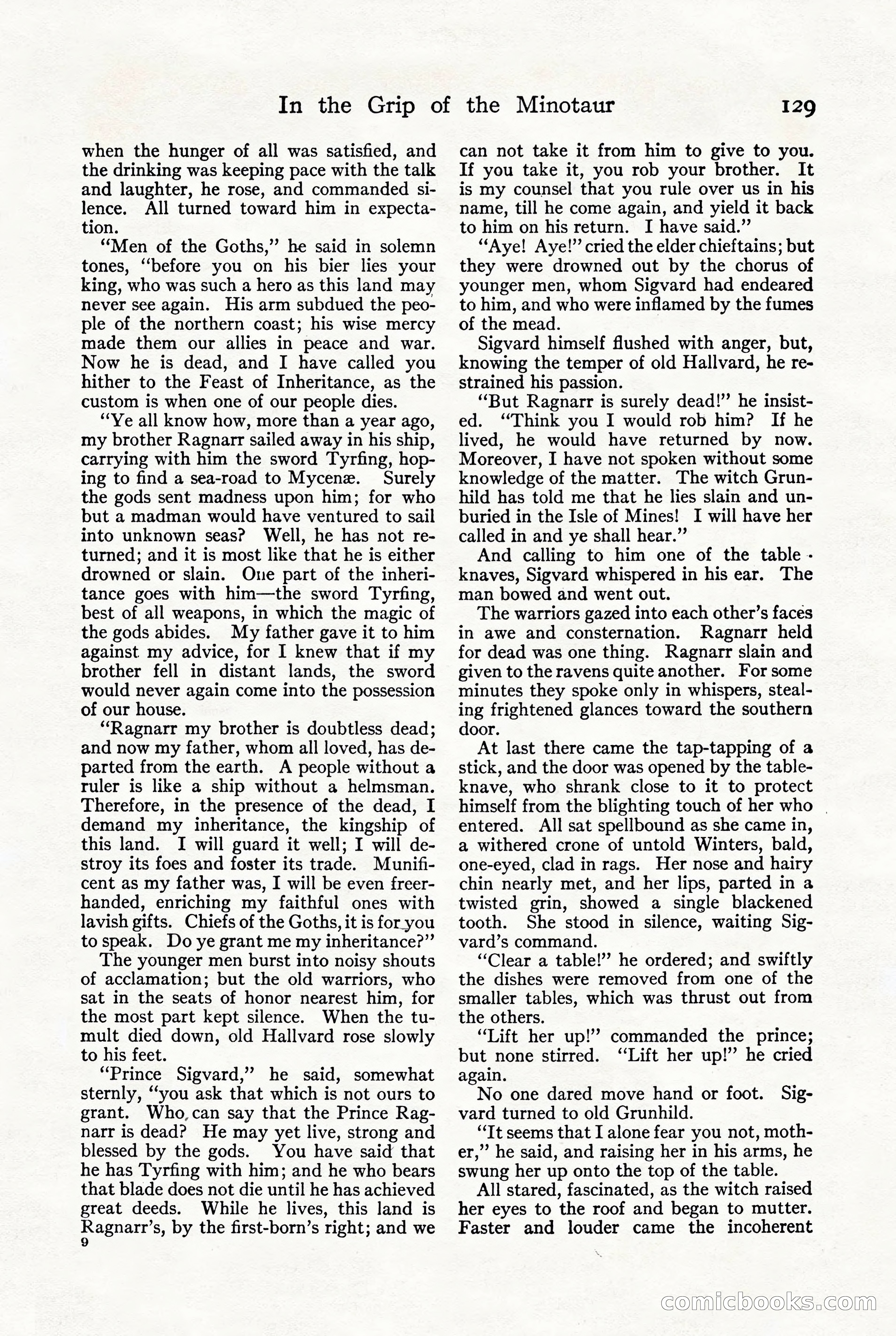 Adventure, October 1916 — page 131 of 228