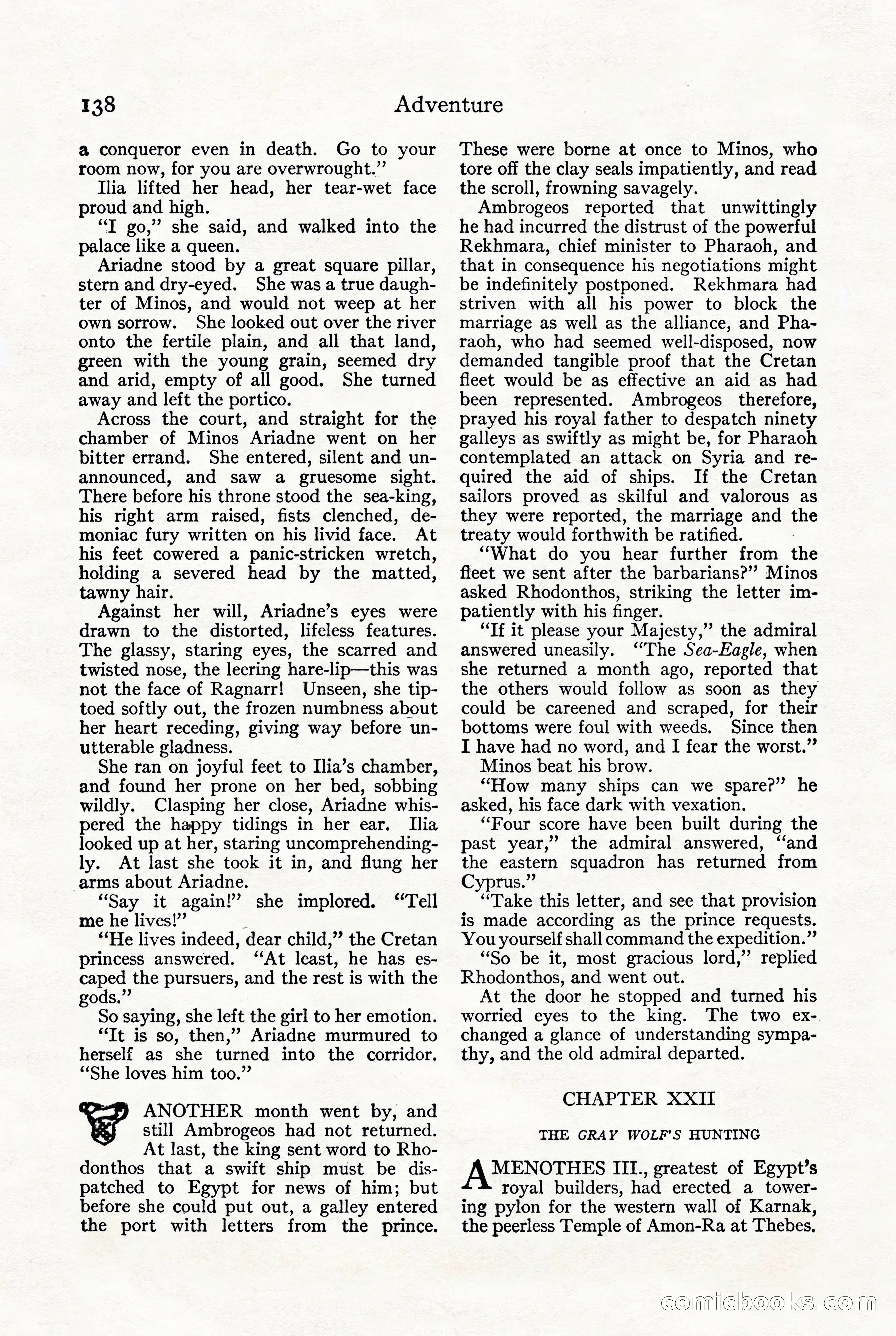 Adventure, October 1916 — page 140 of 228