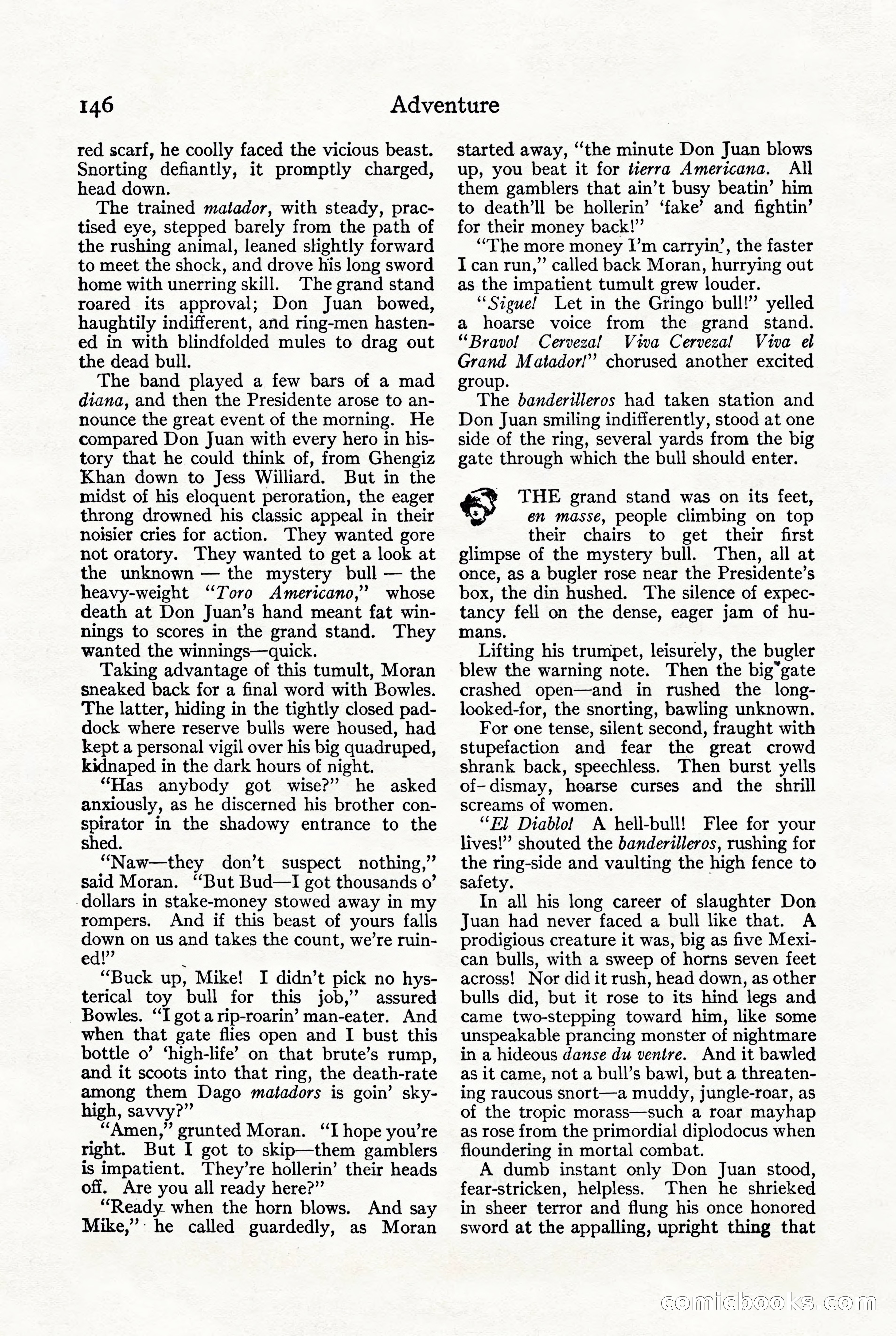 Adventure, October 1916 — page 148 of 228