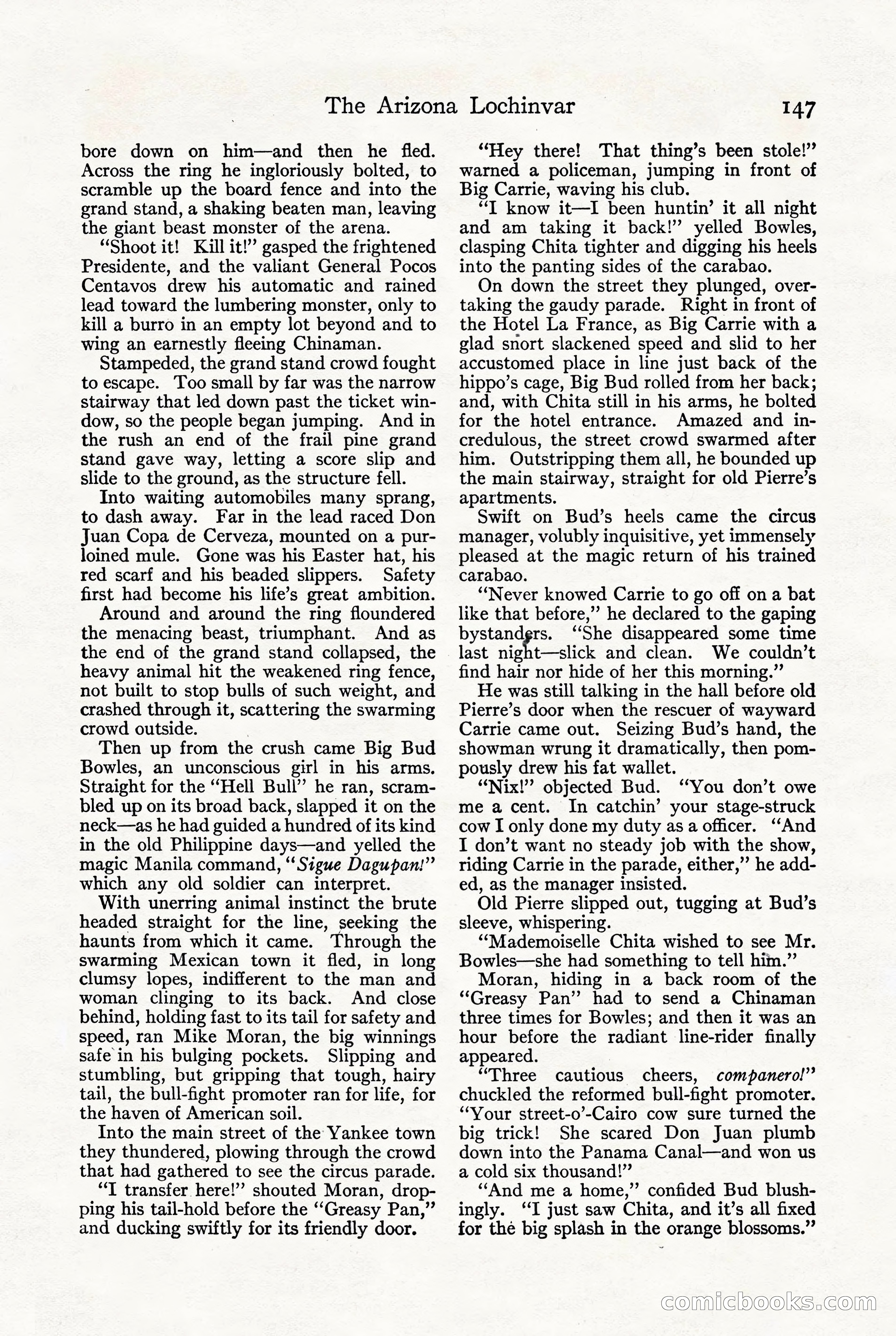 Adventure, October 1916 — page 149 of 228