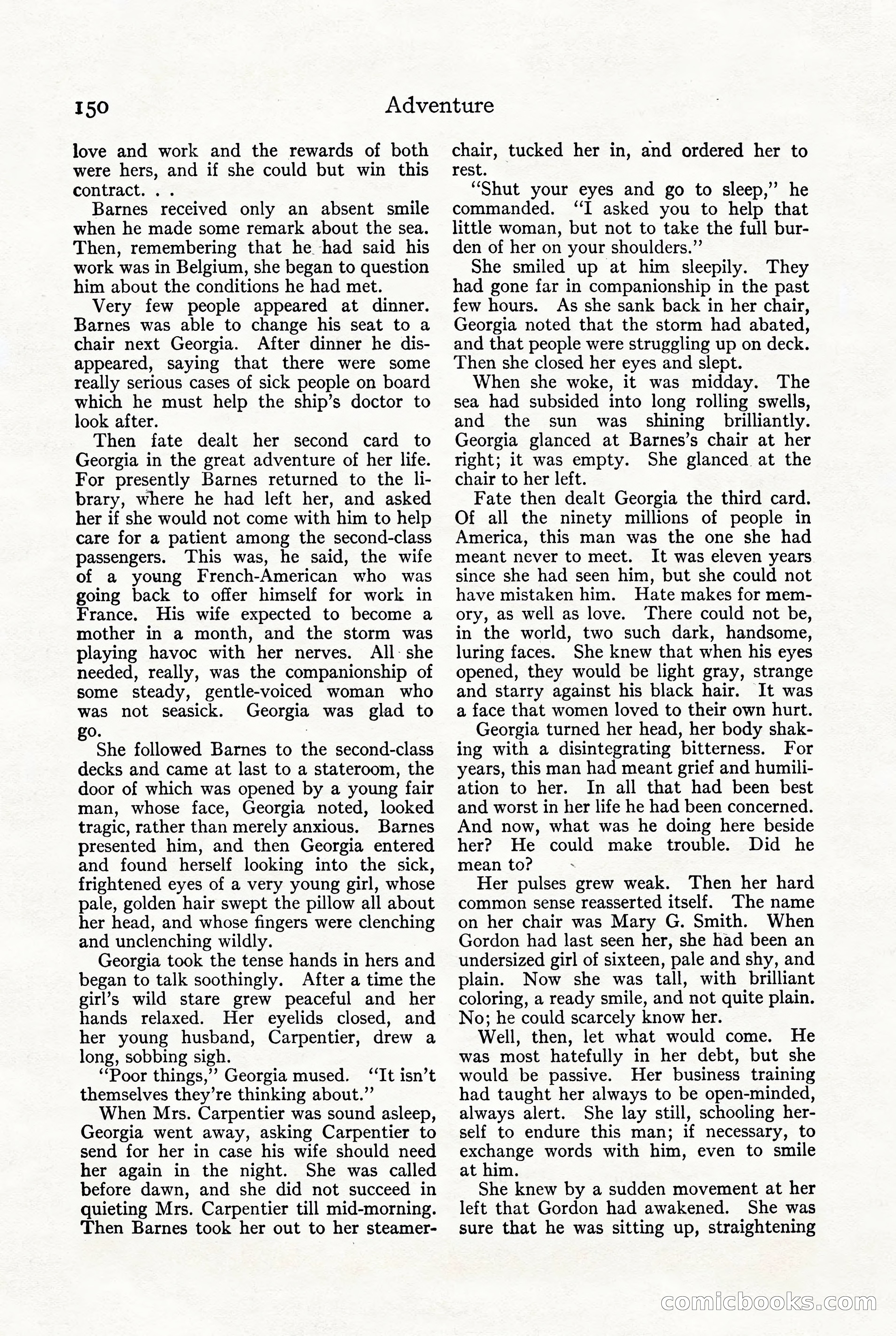 Adventure, October 1916 — page 152 of 228