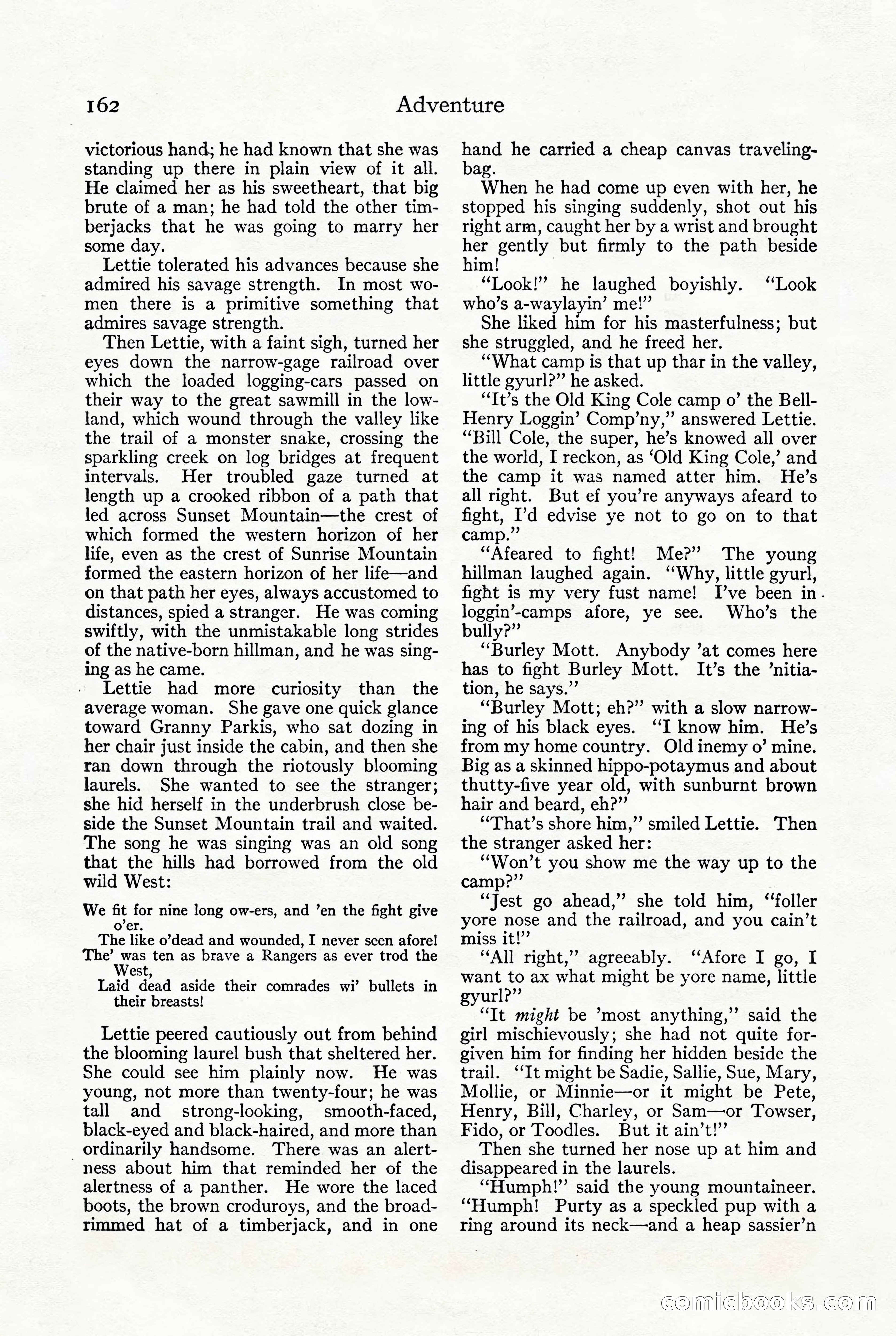 Adventure, October 1916 — page 164 of 228