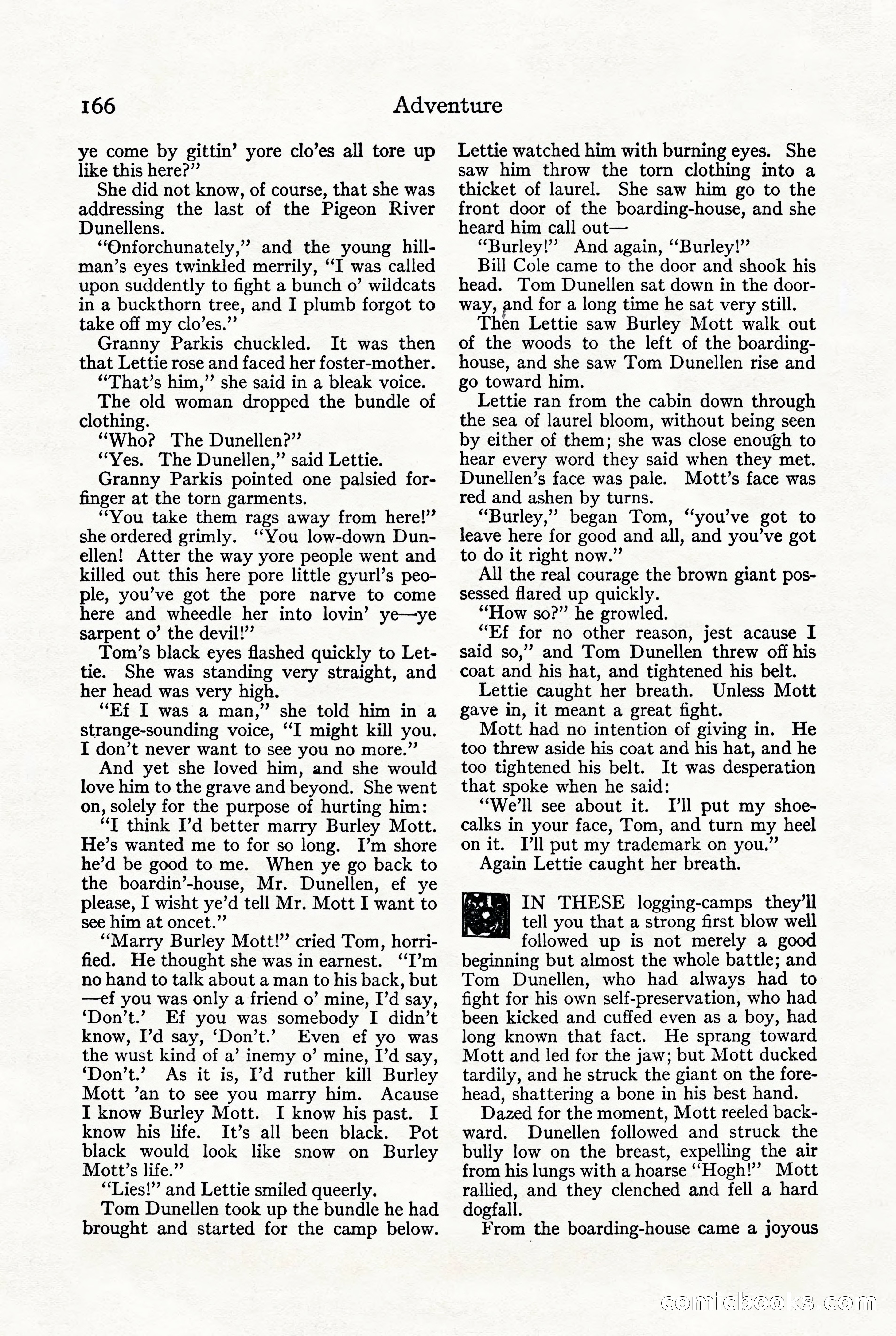 Adventure, October 1916 — page 168 of 228