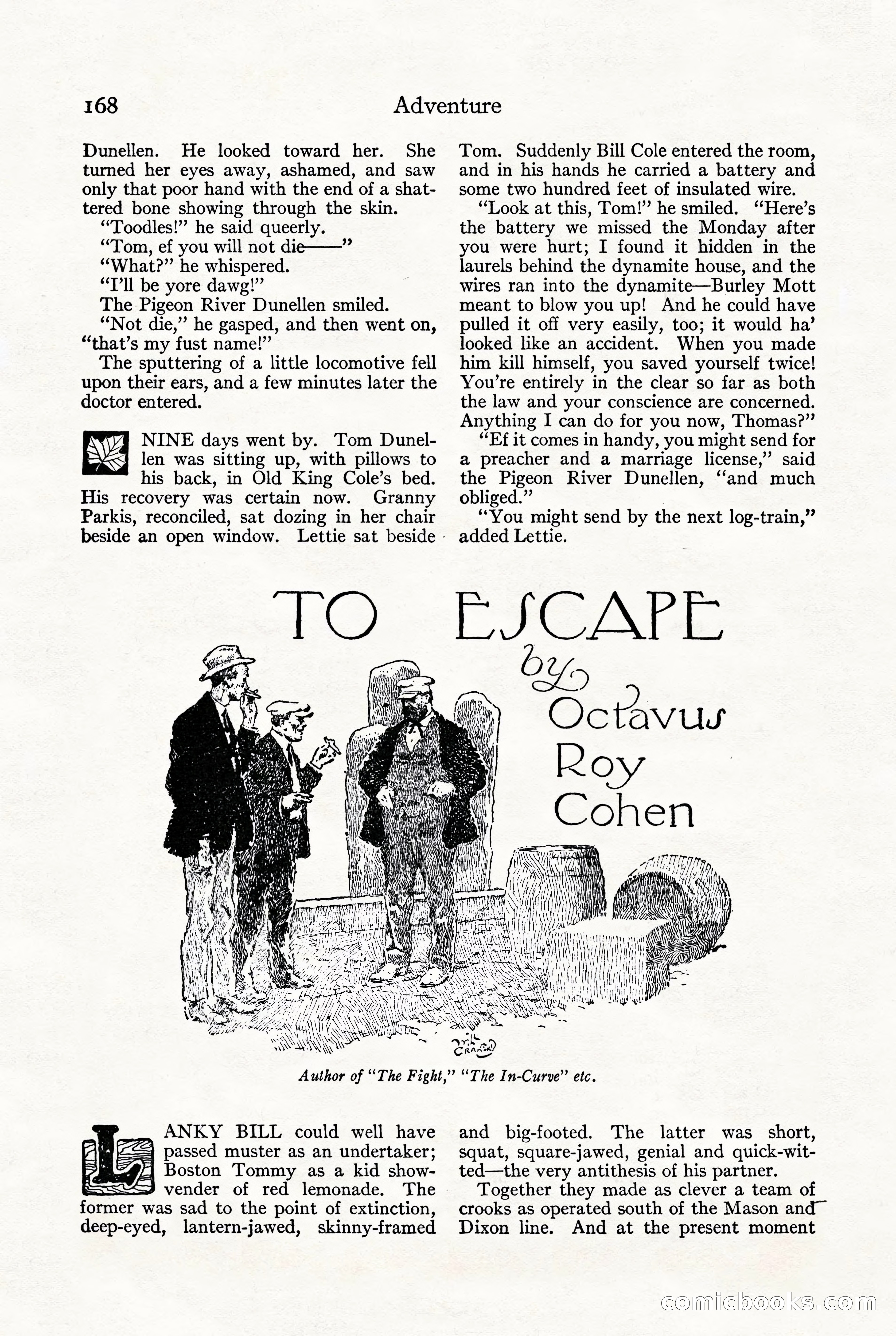 Adventure, October 1916 — page 170 of 228