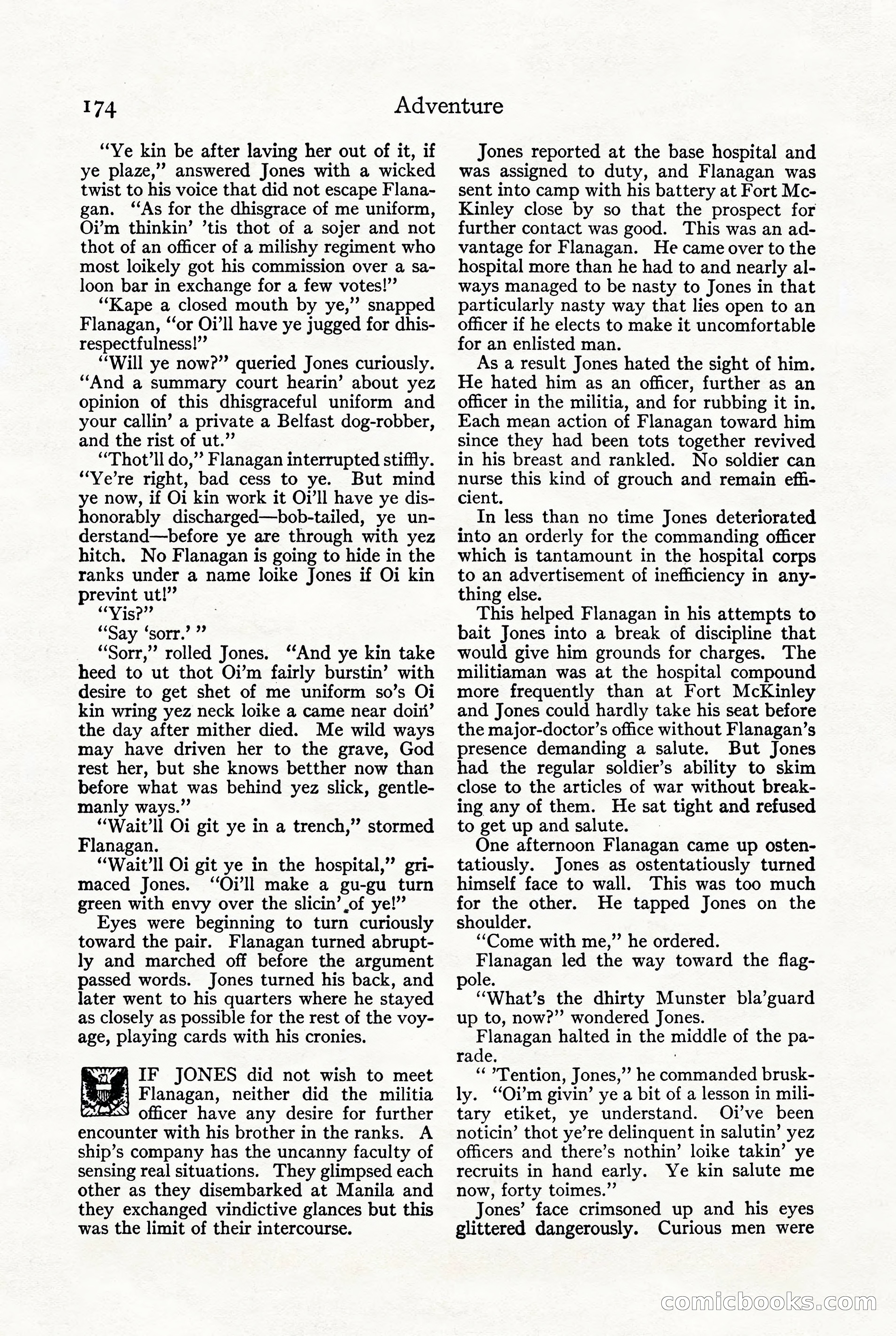 Adventure, October 1916 — page 176 of 228
