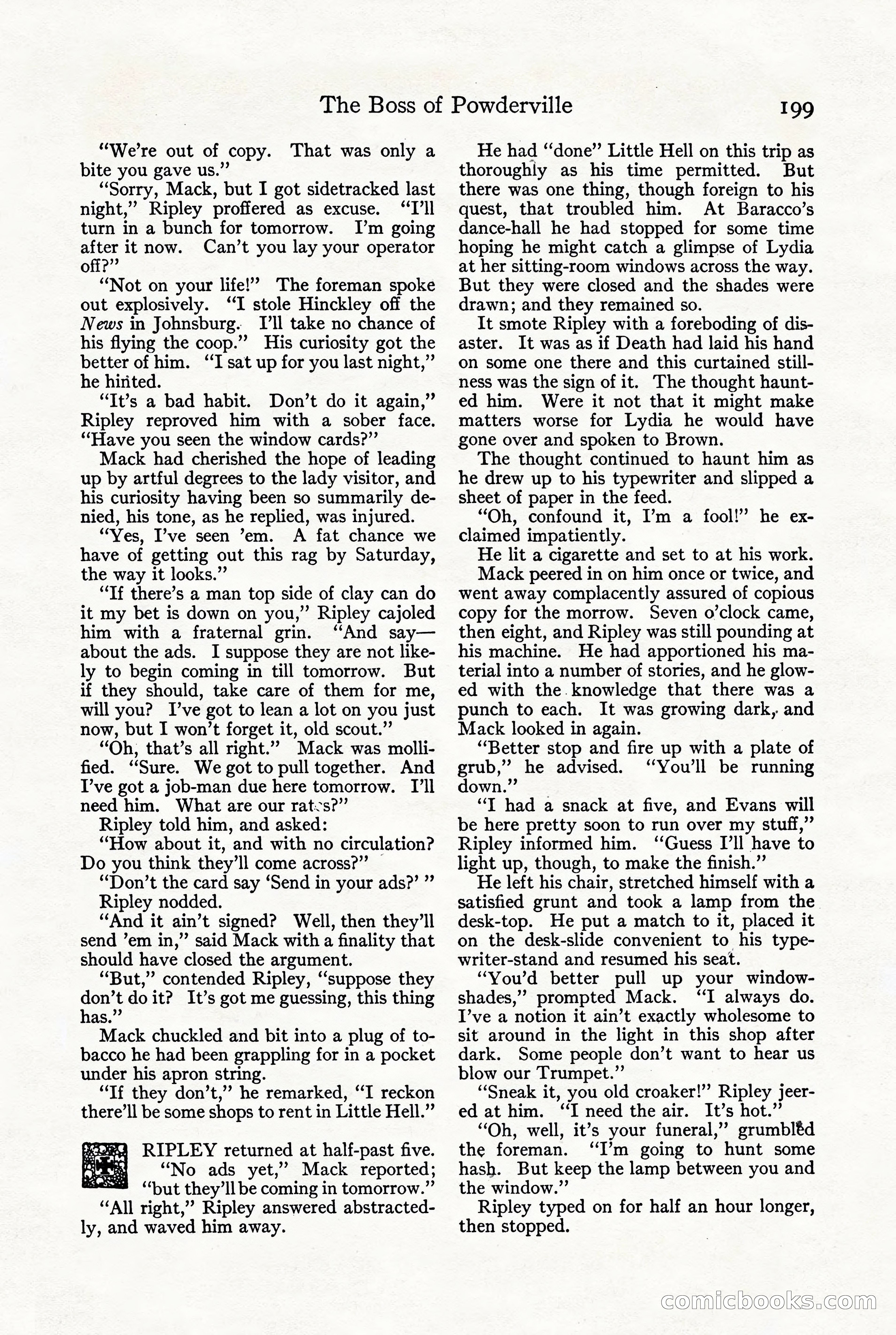 Adventure, October 1916 — page 201 of 228