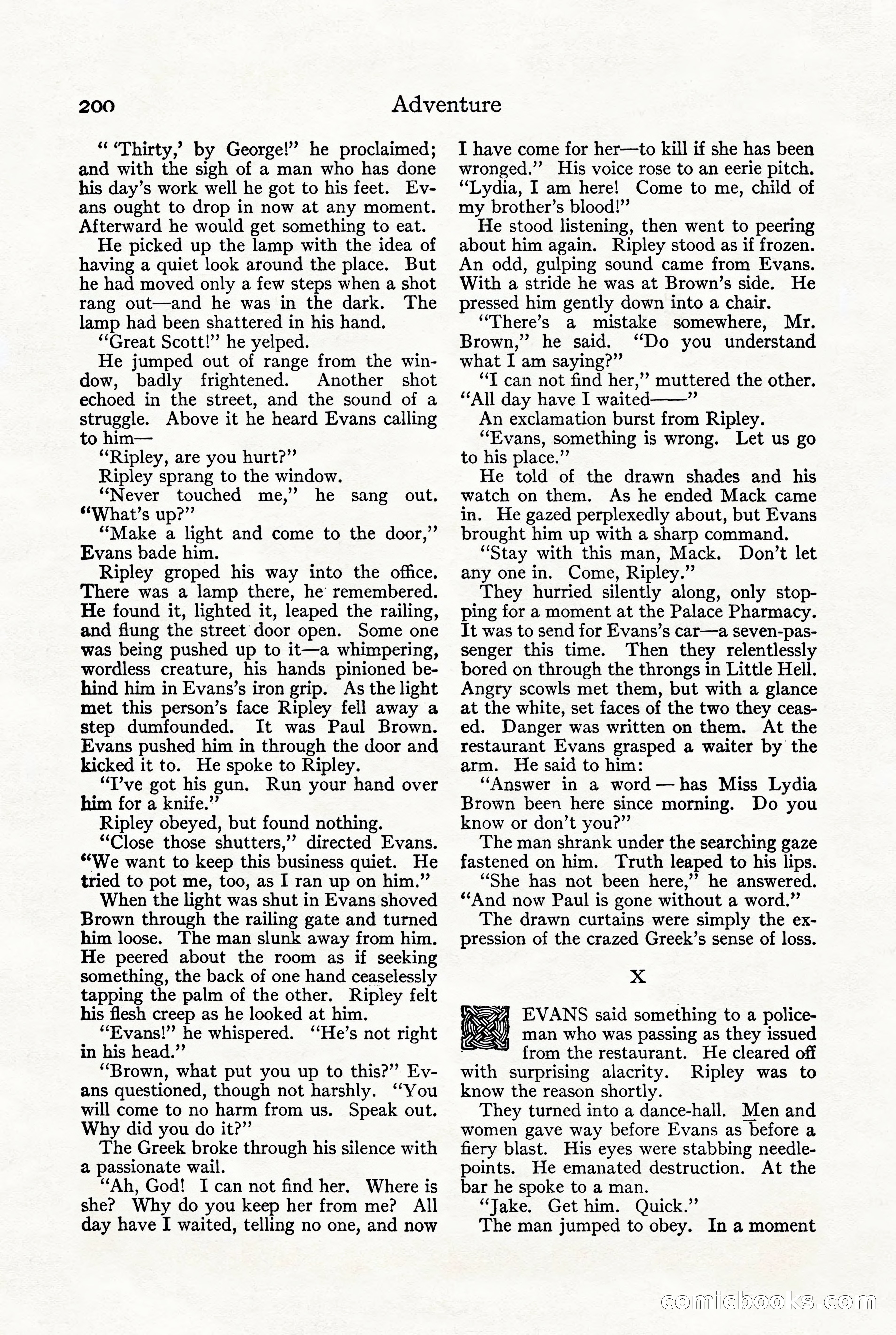 Adventure, October 1916 — page 202 of 228
